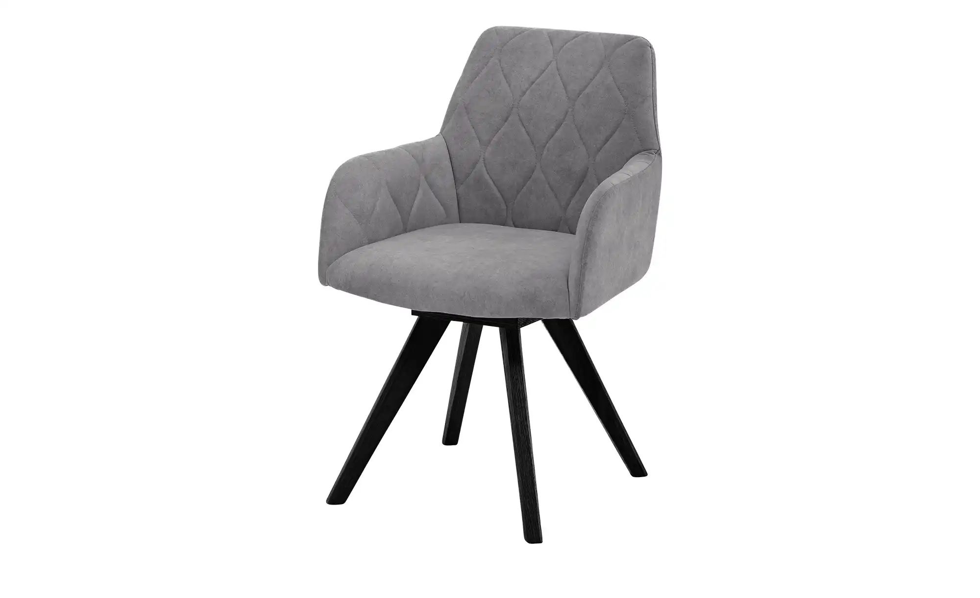 Woodford Esszimmerstuhl  Damask ¦ grau ¦ Maße (cm): B: 61 H: 88 T: 66.5 Stü günstig online kaufen