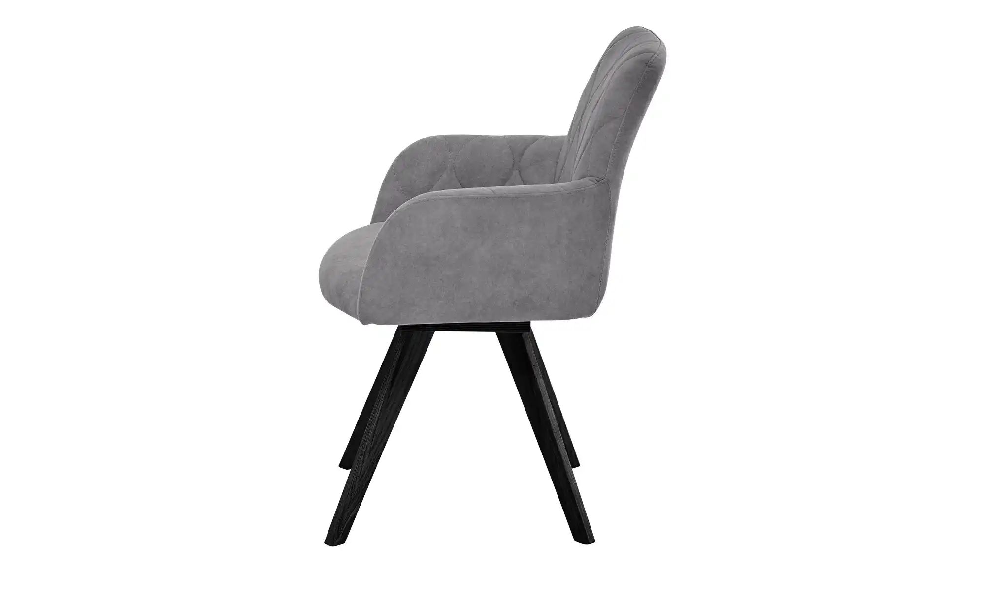 Woodford Esszimmerstuhl  Damask ¦ grau ¦ Maße (cm): B: 61 H: 88 T: 66.5 Stü günstig online kaufen