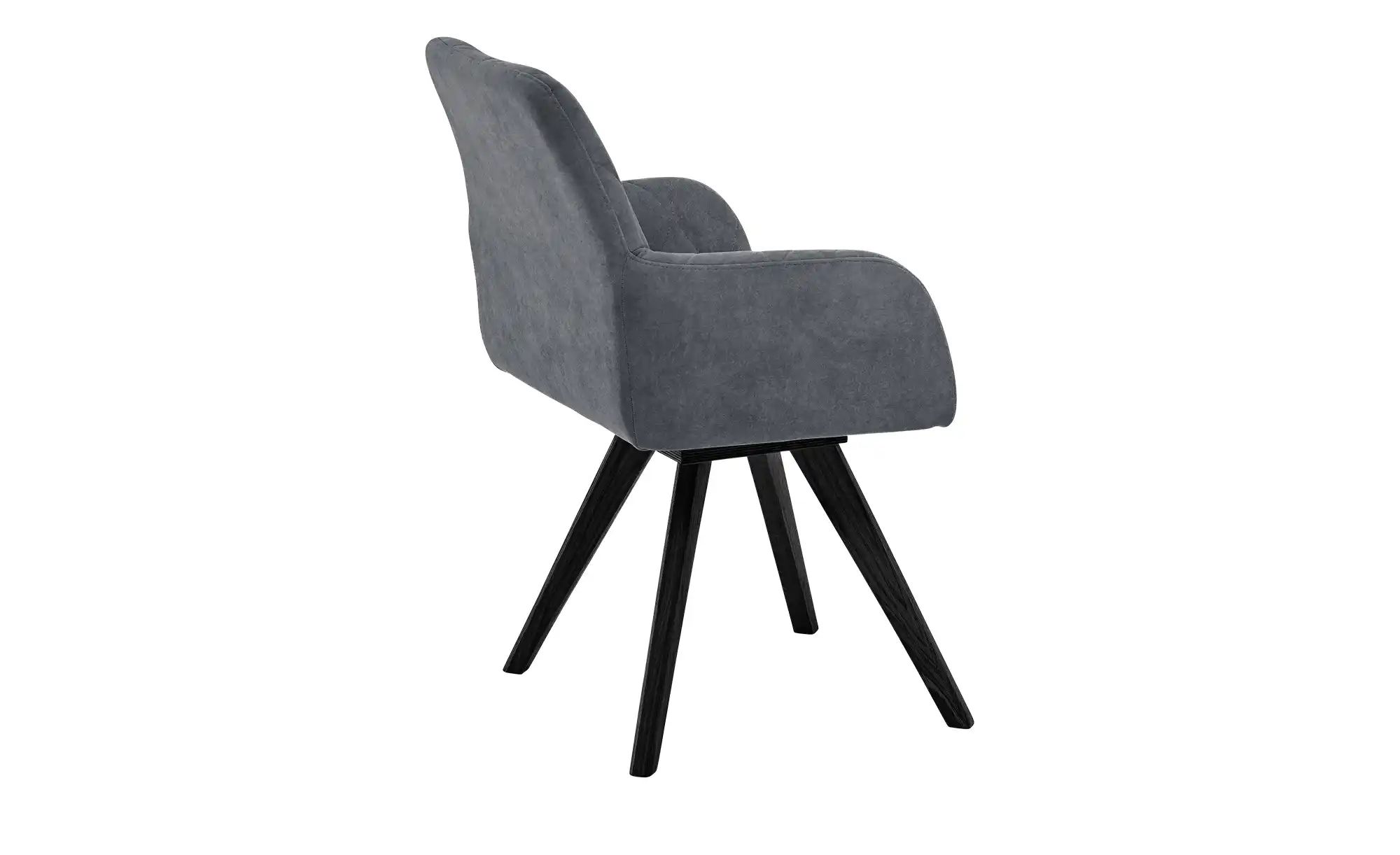 Woodford Esszimmerstuhl  Damask ¦ grau ¦ Maße (cm): B: 61 H: 88 T: 66.5 Stü günstig online kaufen