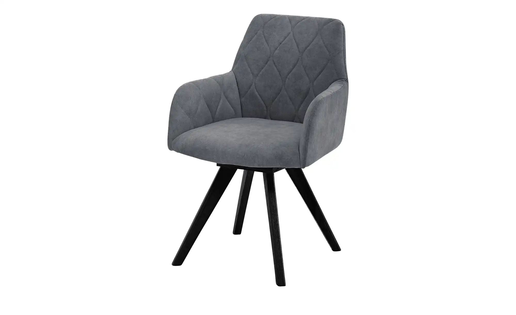 Woodford Esszimmerstuhl  Damask ¦ grau ¦ Maße (cm): B: 61 H: 88 T: 66.5 Stü günstig online kaufen
