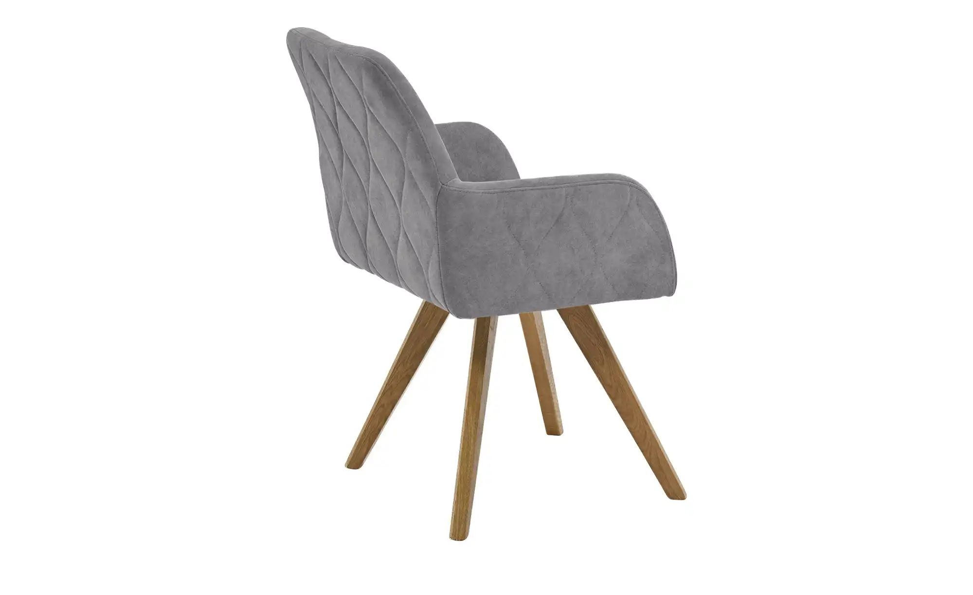 Woodford Esszimmerstuhl  Damask ¦ grau ¦ Maße (cm): B: 61 H: 88 T: 66.5 Stü günstig online kaufen