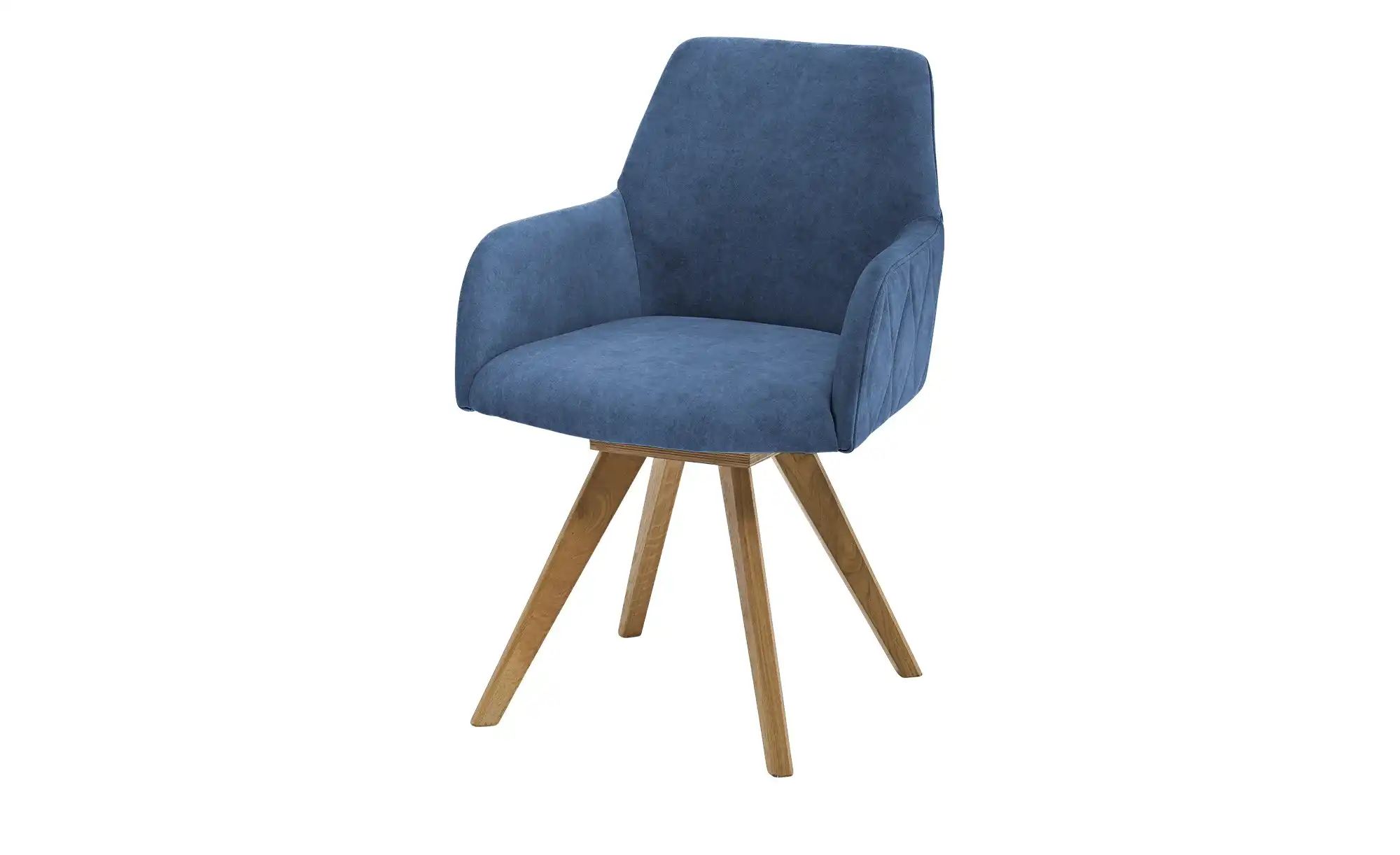 Woodford Esszimmerstuhl  Damask ¦ blau ¦ Maße (cm): B: 61 H: 88 T: 66.5 Stü günstig online kaufen