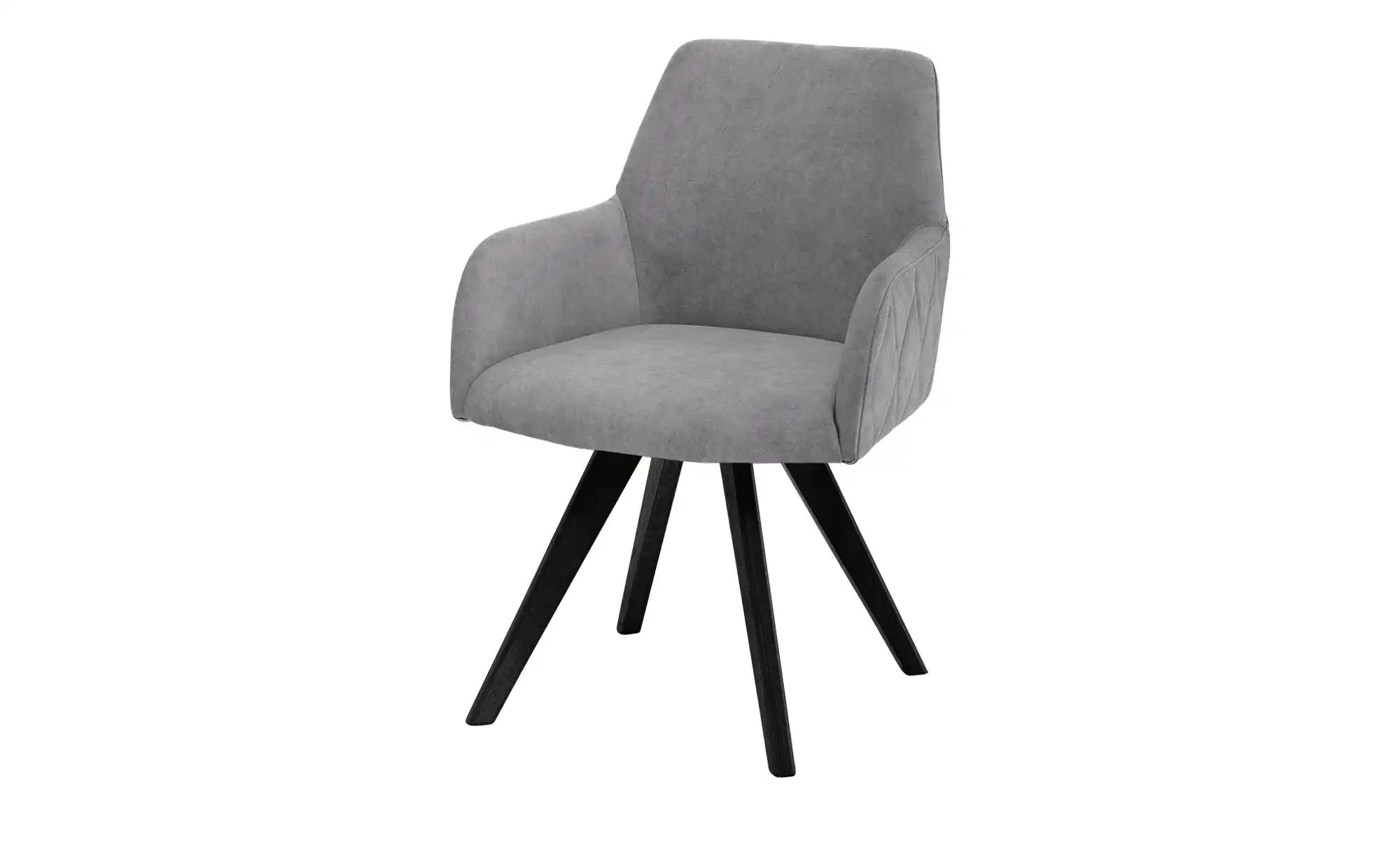 Woodford Esszimmerstuhl  Damask ¦ grau ¦ Maße (cm): B: 61 H: 88 T: 66.5 Stü günstig online kaufen