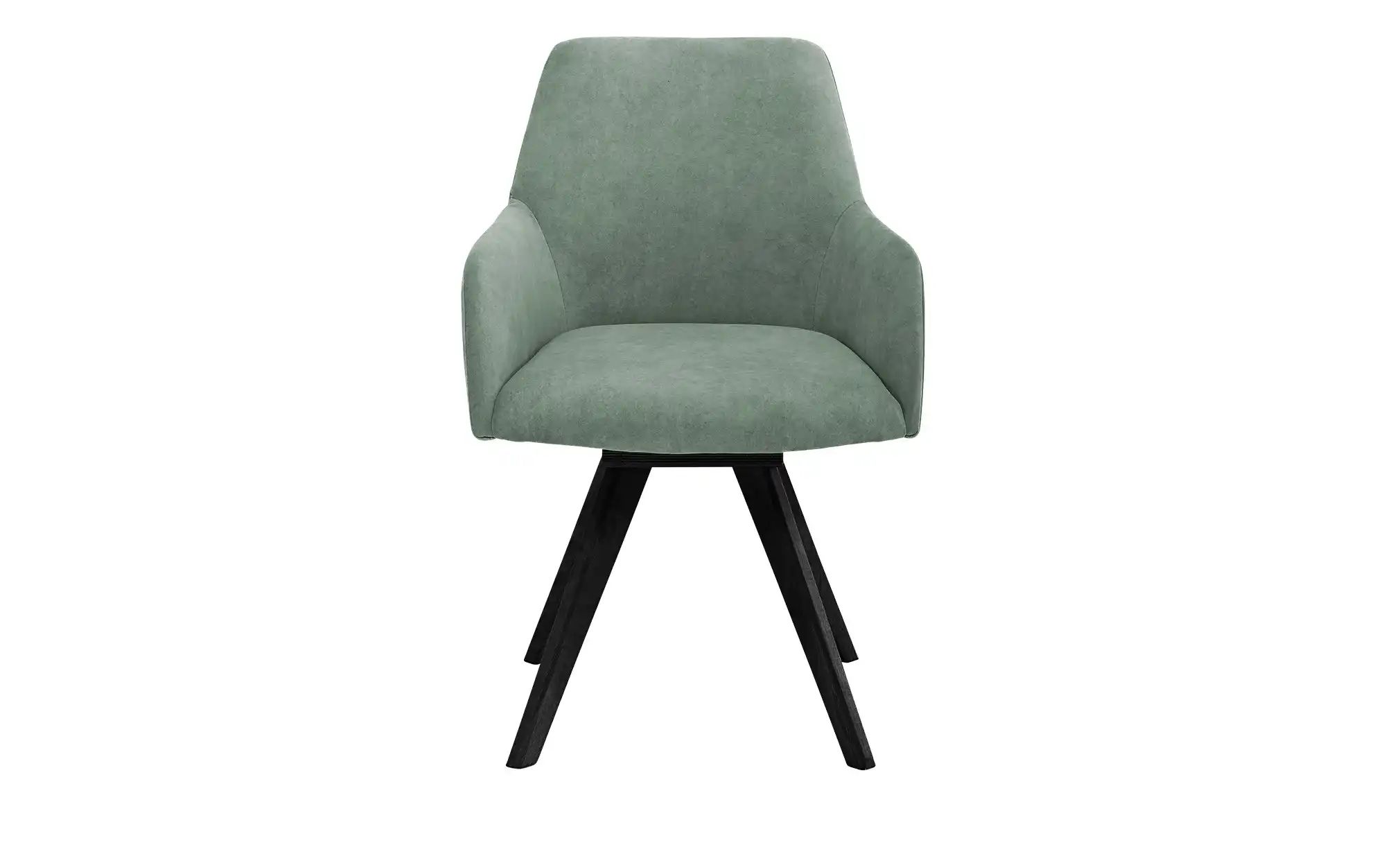 Thumbnail - Woodford Esszimmerstuhl Damask ¦ grün ¦ Maße (cm): B: 61 H: 88 T: 66.5 Stühle > Küchenstühle > Küchenstühle mit Armlehn...