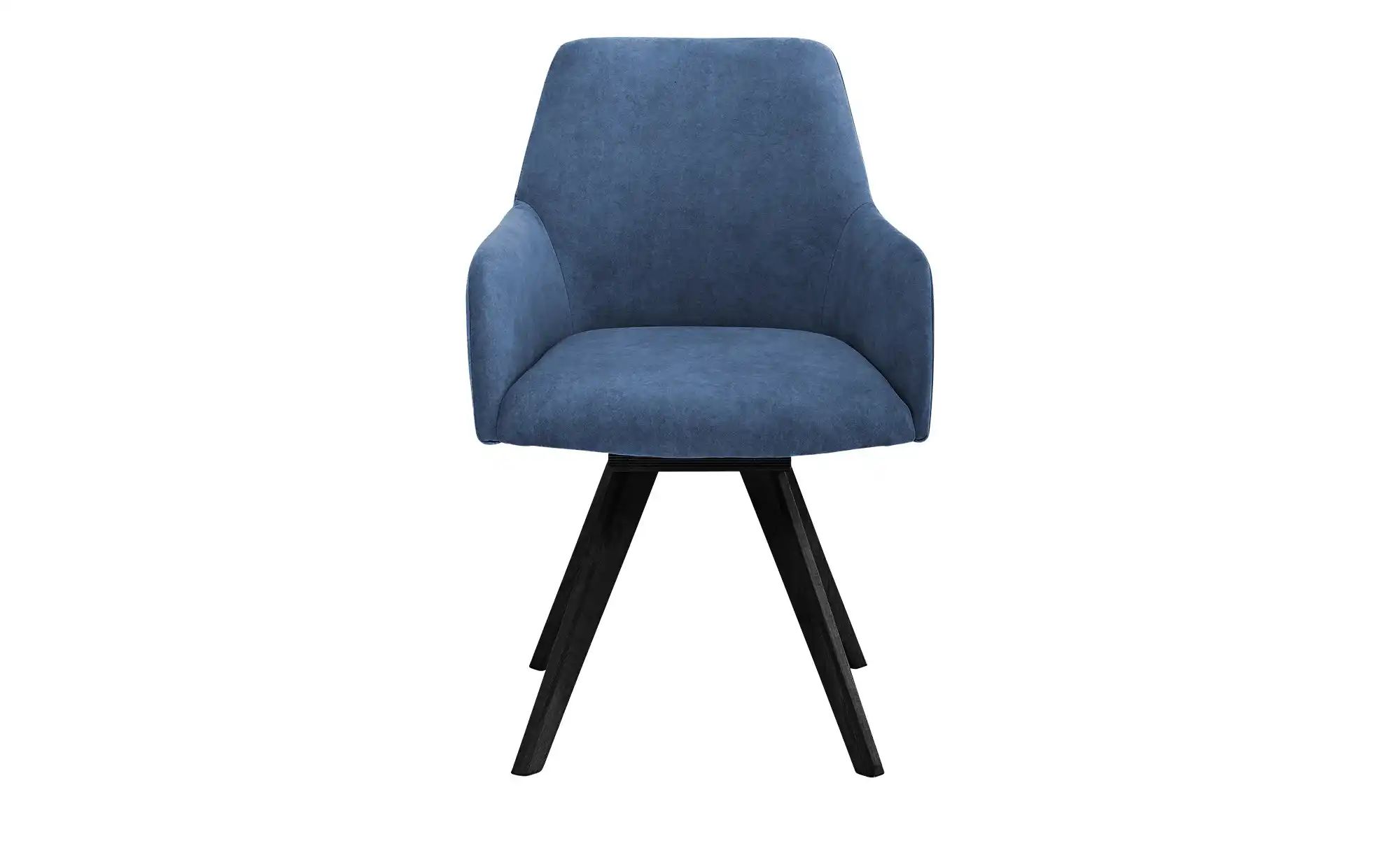 Thumbnail - Woodford Esszimmerstuhl Damask ¦ blau ¦ Maße (cm): B: 61 H: 88 T: 66.5 Stühle > Küchenstühle > Küchenstühle mit Armlehn...