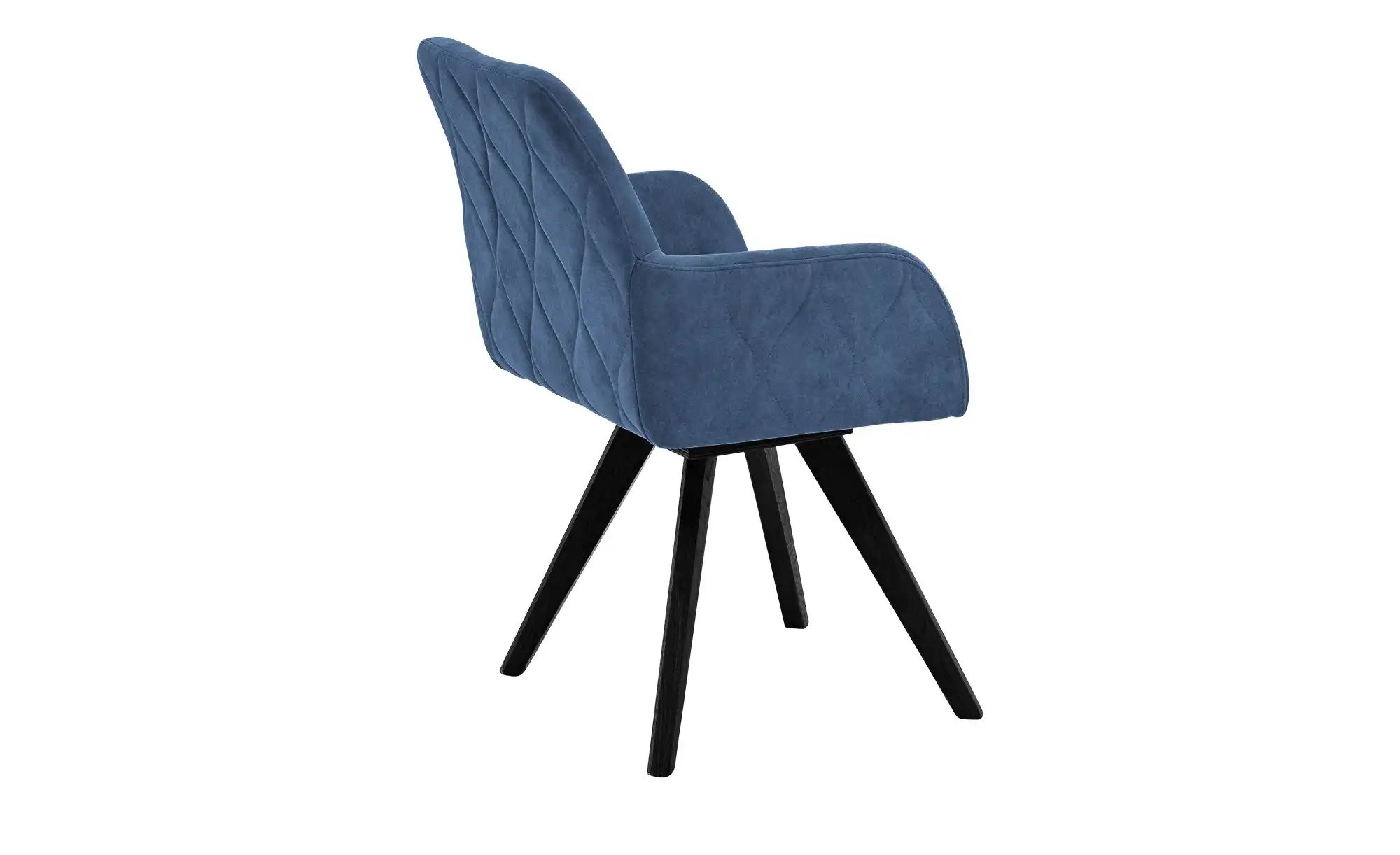 Thumbnail - Woodford Esszimmerstuhl Damask ¦ blau ¦ Maße (cm): B: 61 H: 88 T: 66.5 Stühle > Küchenstühle > Küchenstühle mit Armlehn...