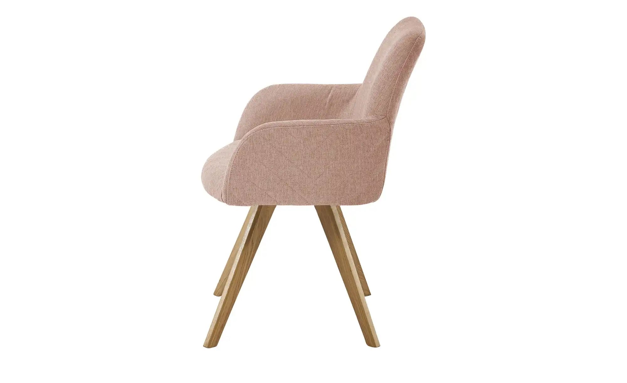 Thumbnail - Woodford Esszimmerstuhl Delhi ¦ rosa/pink ¦ Maße (cm): B: 61 H: 88 T: 66.5 Stühle > Küchenstühle > Küchenstühle mit Arm...