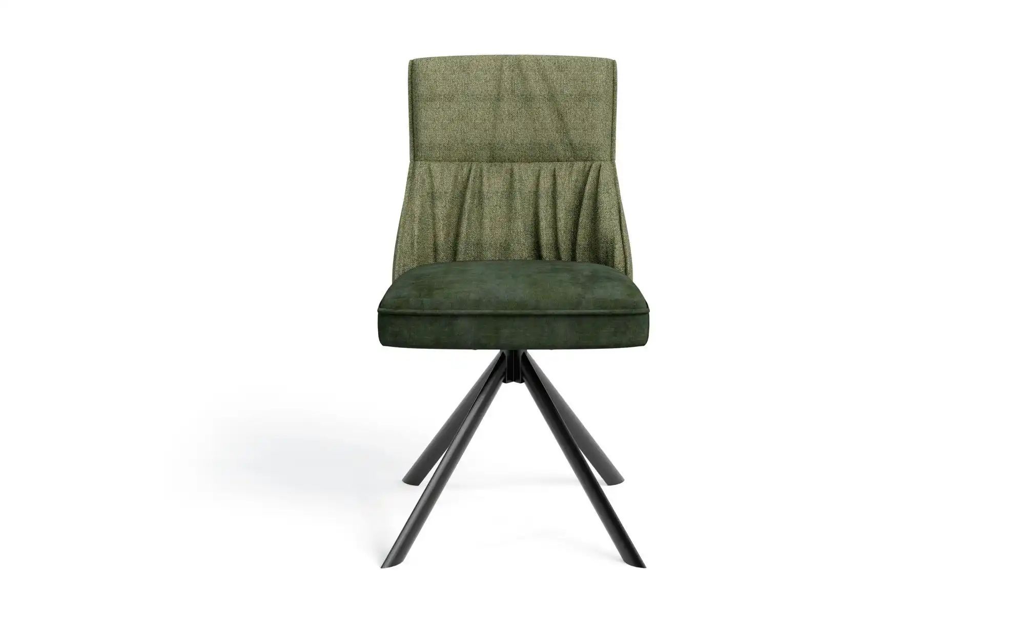 by Living Esszimmerstuhl 2er-Set  California ¦ grün ¦ Maße (cm): B: 50 H: 8 günstig online kaufen