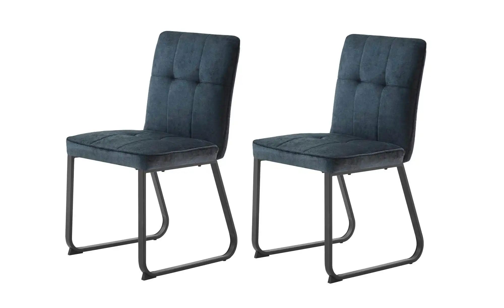 Esszimmerstuhl 2er-Set  Talea ¦ grau ¦ Maße (cm): B: 48,5 H: 88,5 Stühle > günstig online kaufen