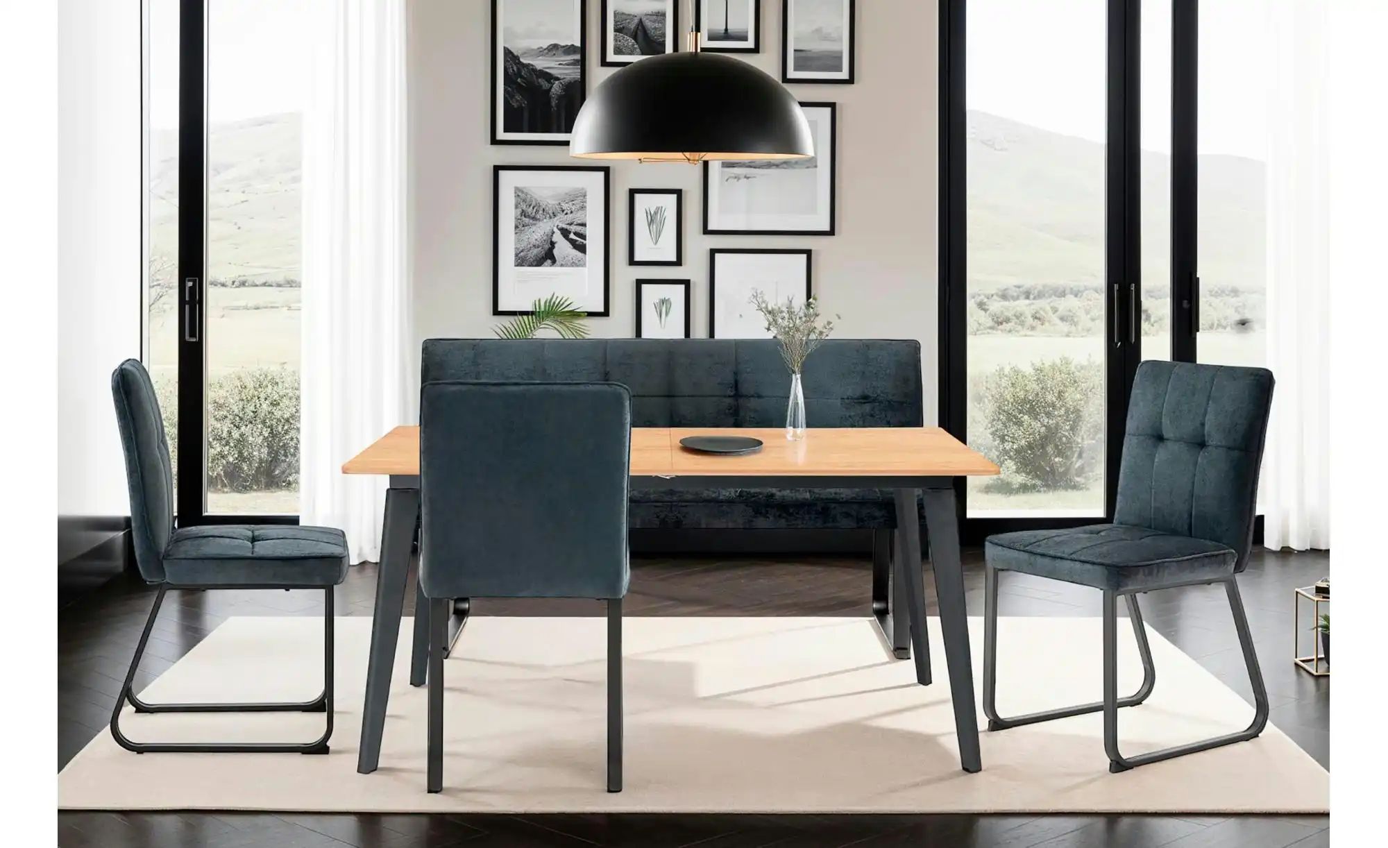 by Living Esszimmerstuhl 2er-Set  Talea ¦ grau ¦ Maße (cm): B: 48,5 H: 88,5 günstig online kaufen