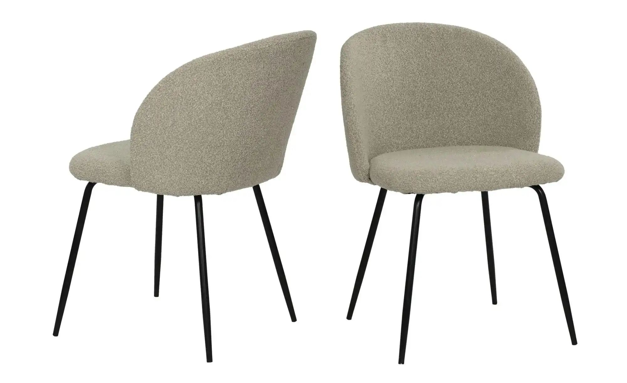 Stuhl 2er-Set  ¦ braun ¦ Maße (cm): B: 60 H: 78 Stühle > Polsterstühle - Hö günstig online kaufen