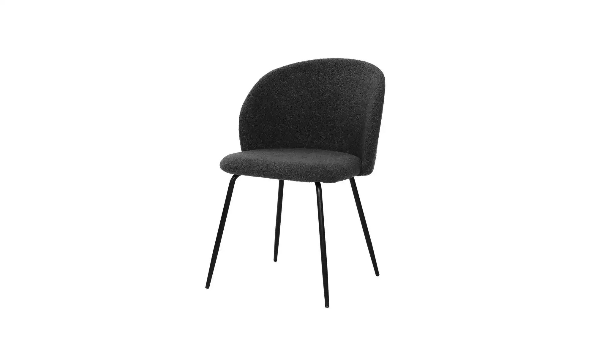 Stuhl 2er-Set  ¦ schwarz ¦ Maße (cm): B: 60 H: 78 Stühle > Polsterstühle - günstig online kaufen