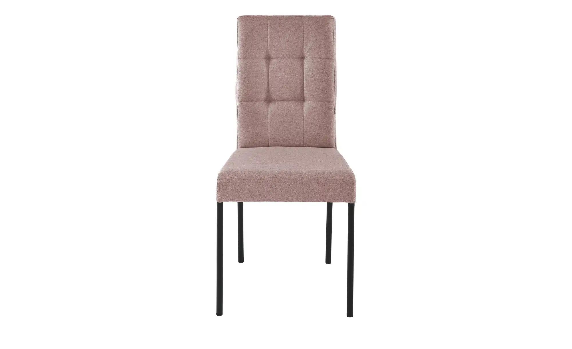 Esszimmerstuhl  Nanda ¦ rosa/pink ¦ Maße (cm): B: 61 H: 91 T: 46.0 Stühle > günstig online kaufen