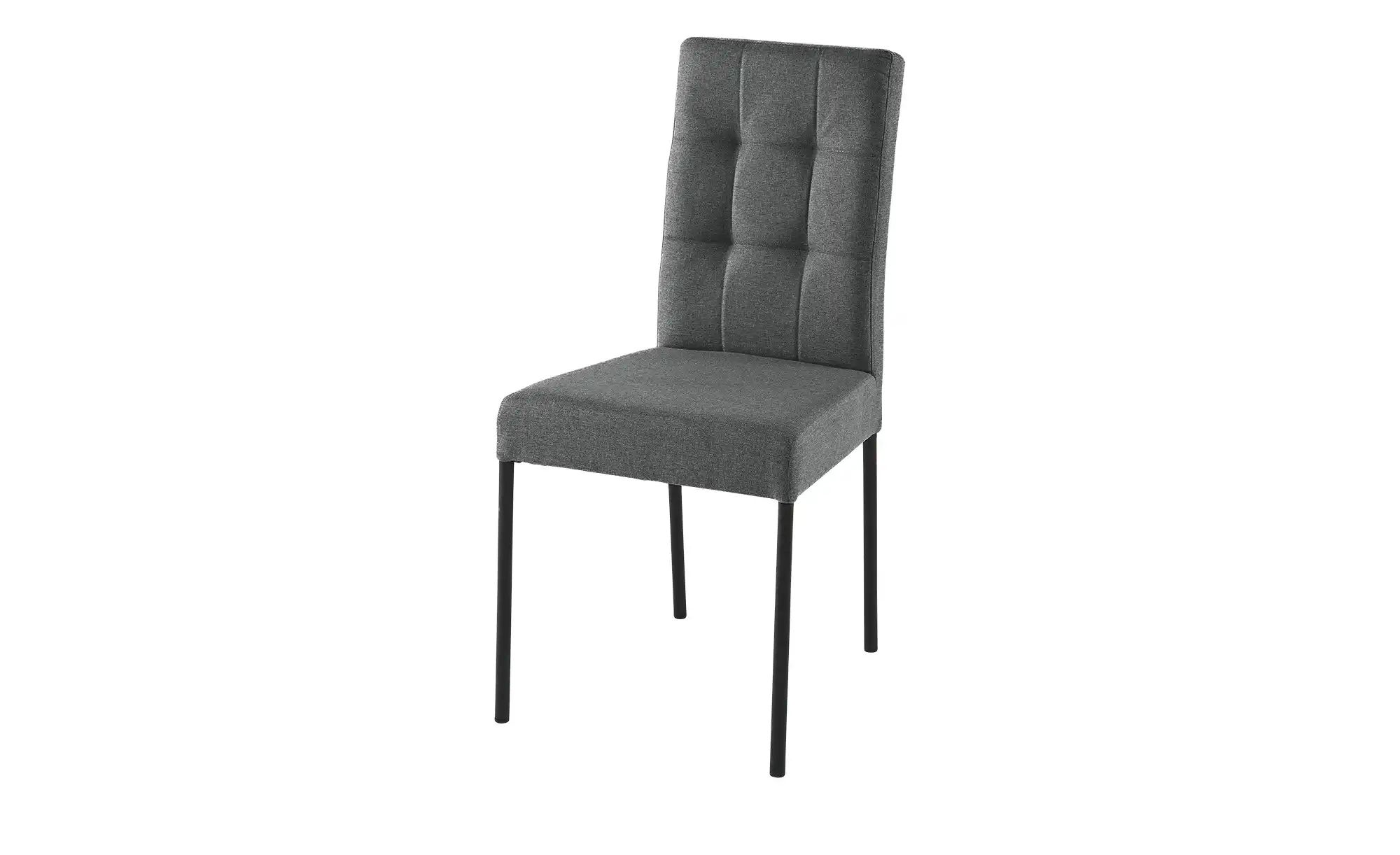 Esszimmerstuhl  Nanda ¦ grau ¦ Maße (cm): B: 61 H: 91 T: 46.0 Stühle > Küch günstig online kaufen
