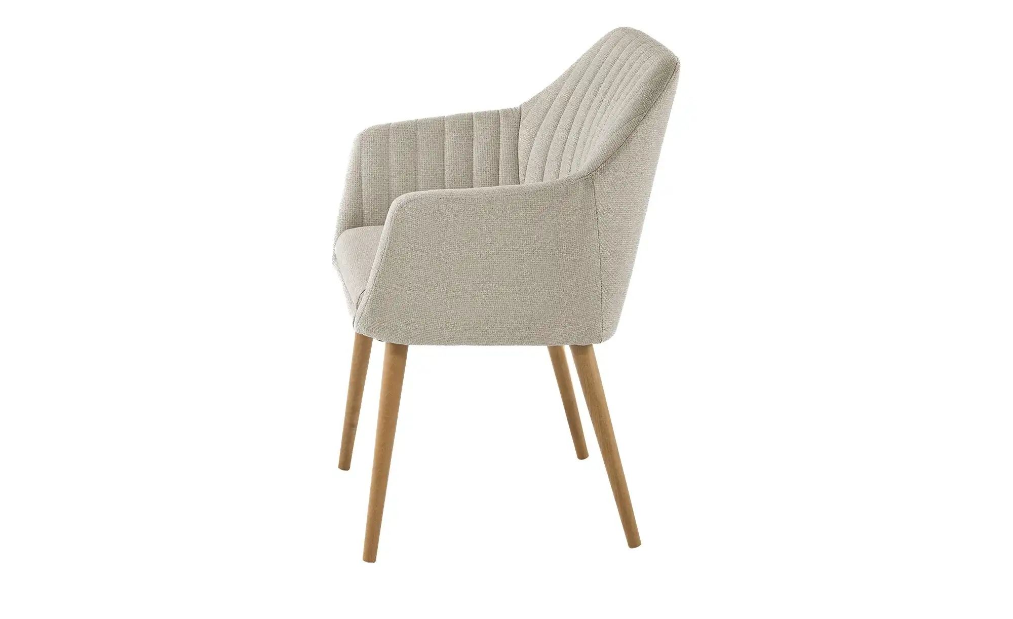Thumbnail - Woodford Armlehnstuhl Shell ¦ beige ¦ Maße (cm): B: 59 H: 86 T: 61.0 Stühle > Küchenstühle > Küchenstühle mit Armlehnen...