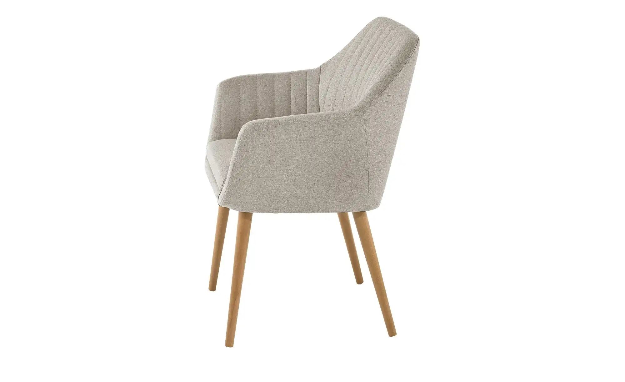 Thumbnail - Woodford Armlehnstuhl  Shell ¦ beige ¦ Maße (cm): B: 59 H: 86 T: 61.0 Stühle > Küchenstühle > Küchenstühle mit Armlehnen...