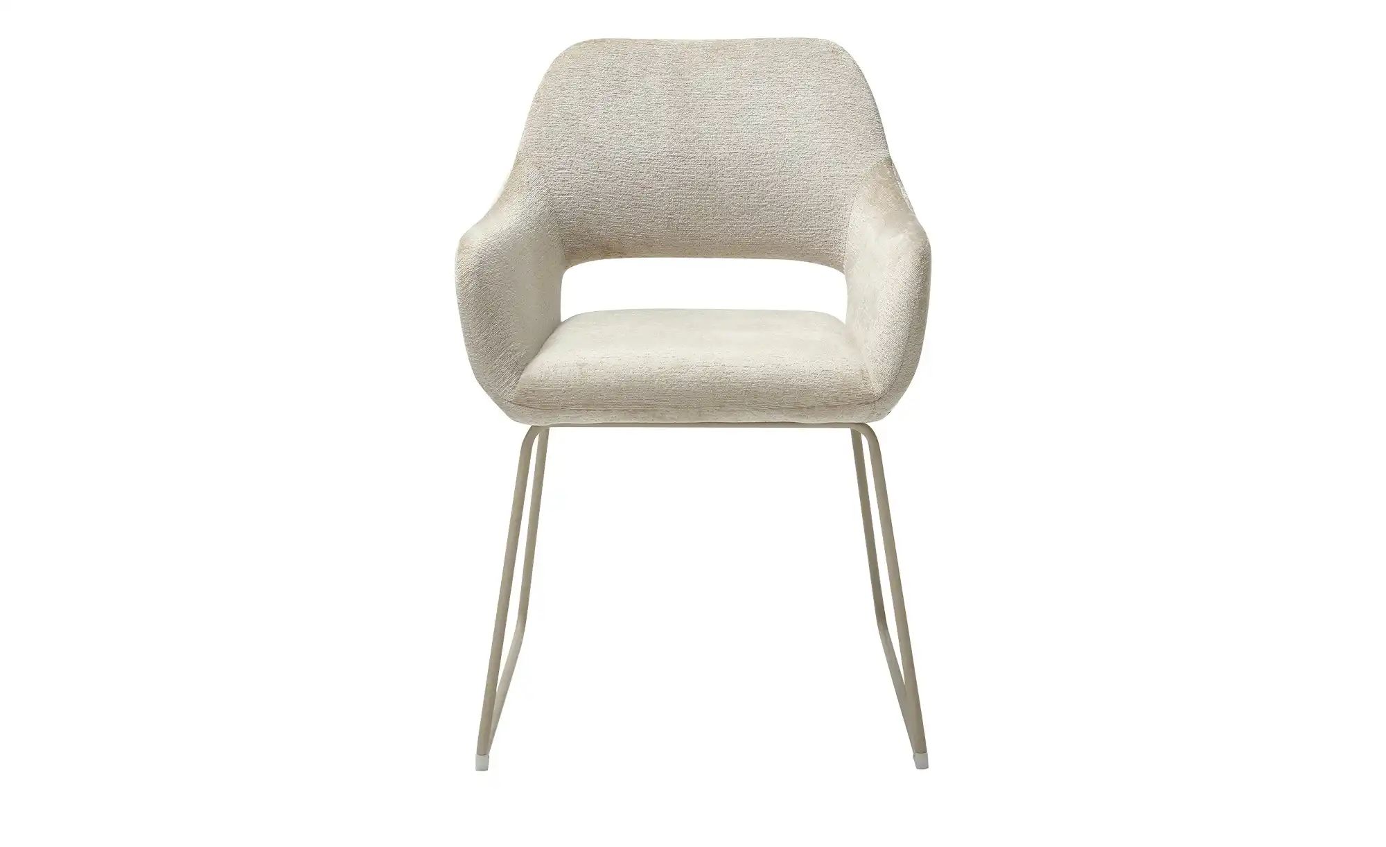 Thumbnail - Kufenstuhl Till ¦ beige ¦ Maße (cm): B: 56,5 H: 82 T: 59.0 Stühle > Esszimmerstühle > Esszimmerstühle mit Armlehnen - H...