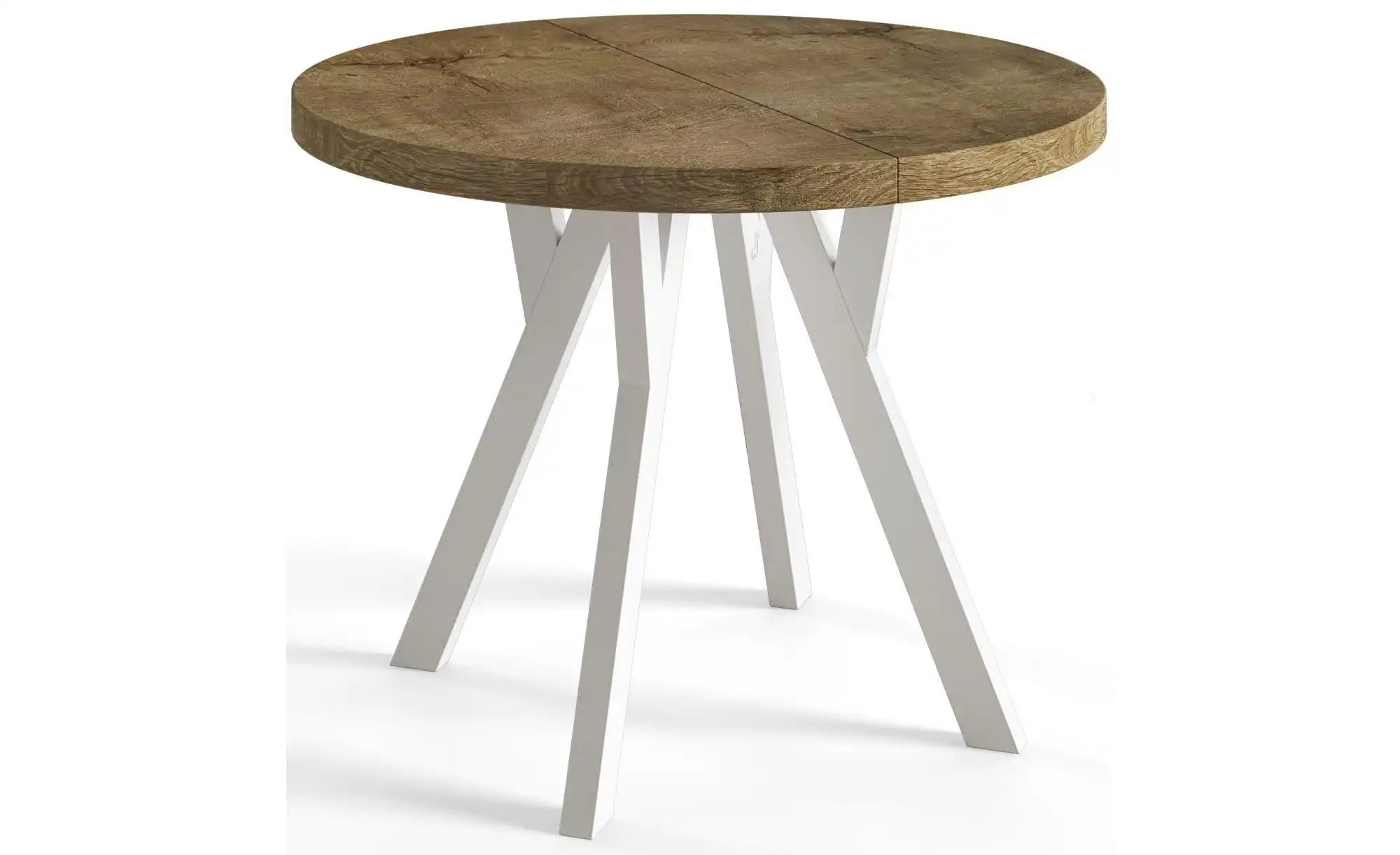 Esstisch ausziehbar Ove ¦ braun Ø: 100 Tische > Esstische > Esstische rund günstig online kaufen