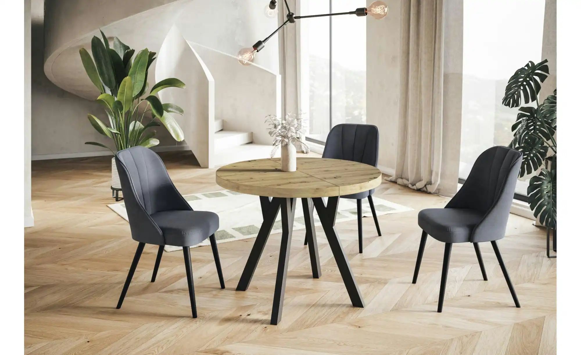 Esstisch ausziehbar Ove ¦ holzfarben Ø: 100 Tische > Esstische > Esstische günstig online kaufen