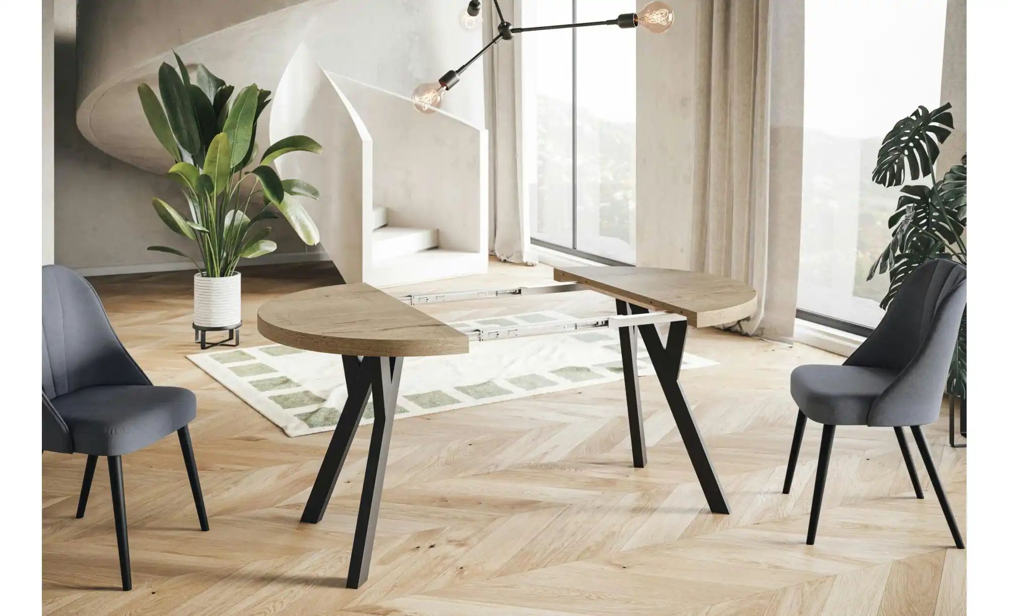 Esstisch ausziehbar Ove ¦ braun ¦ Maße (cm): H: 77 Tische > Esstische > Ess günstig online kaufen