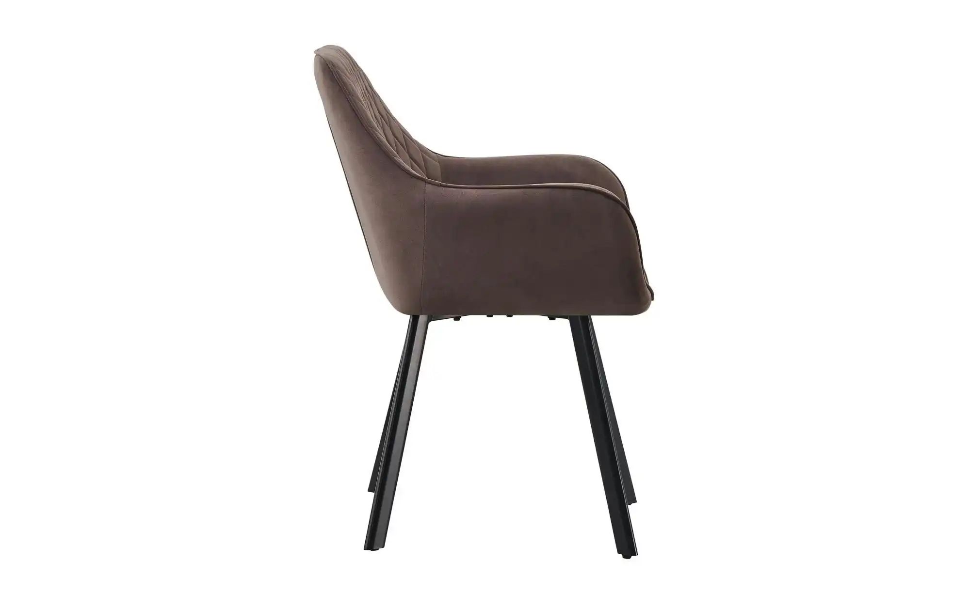 Thumbnail - Armlehnstuhl 2er-Set   ¦ braun ¦ Maße (cm): B: 61 H: 82 Stühle > Polsterstühle - Höffner