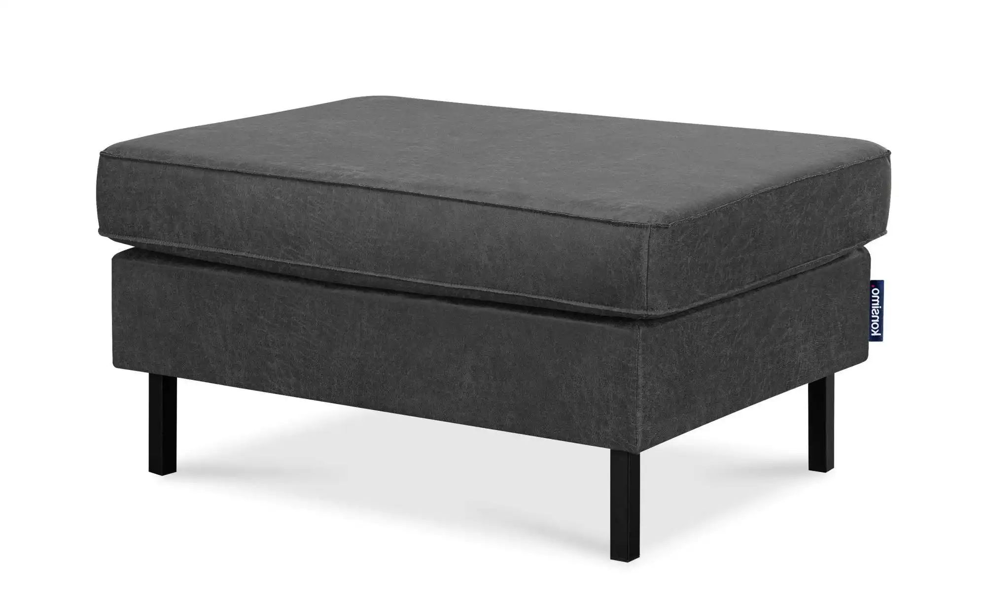 KONSIMO Hocker  Invia ¦ grau ¦ Maße (cm): B: 93 H: 48 Polstermöbel > Hocker günstig online kaufen