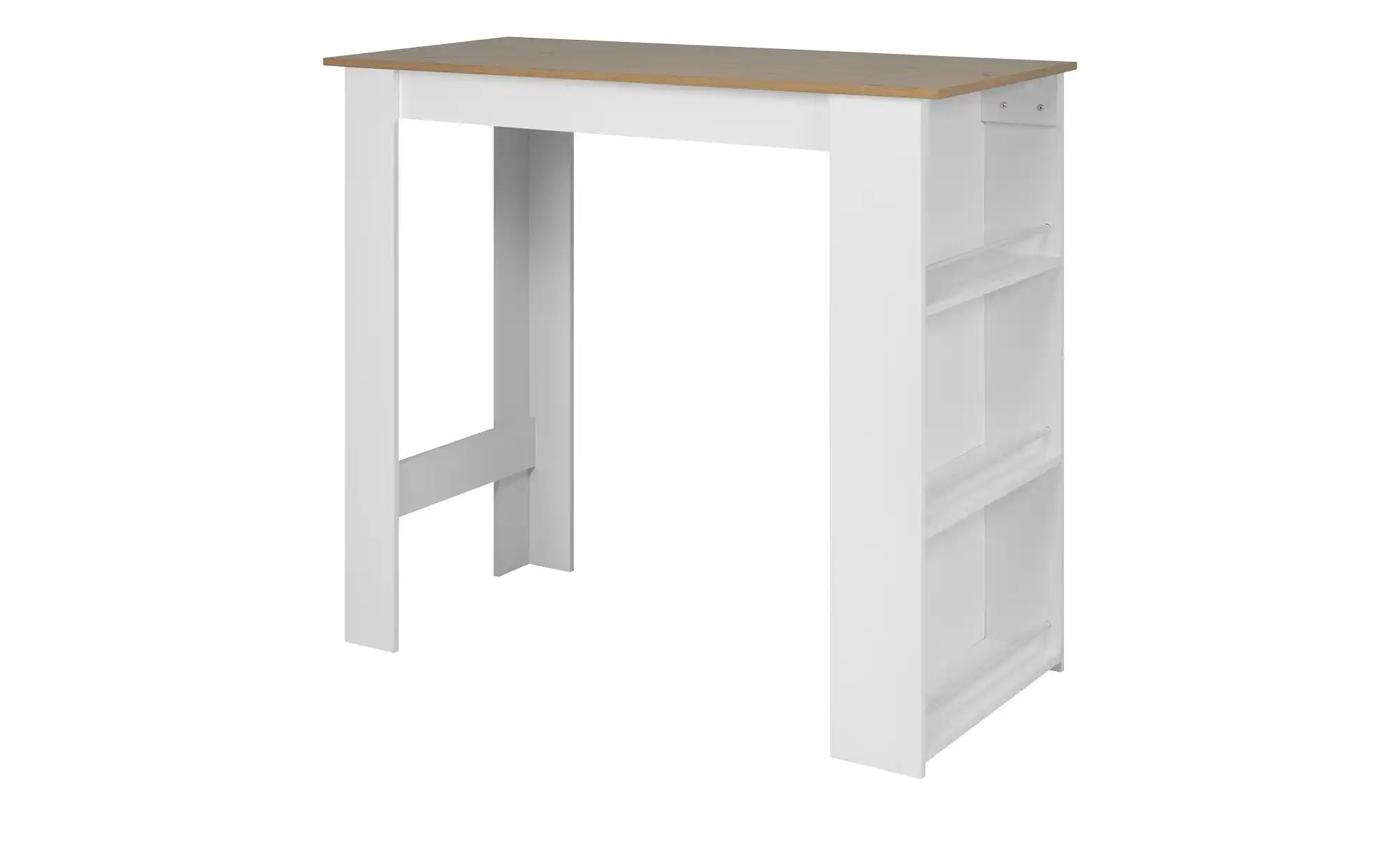 Bartisch  Oliver ¦ weiß ¦ Maße (cm): B: 60 H: 107 Tische > Bartische - Höff günstig online kaufen