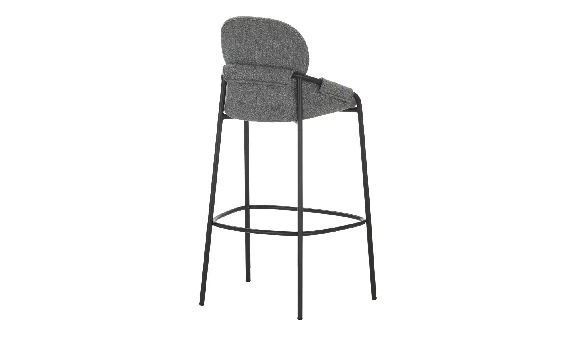 Barstuhl 2er-Set  Wing ¦ grau ¦ Maße (cm): B: 53 H: 85 T: 58.0 Polstermöbel günstig online kaufen