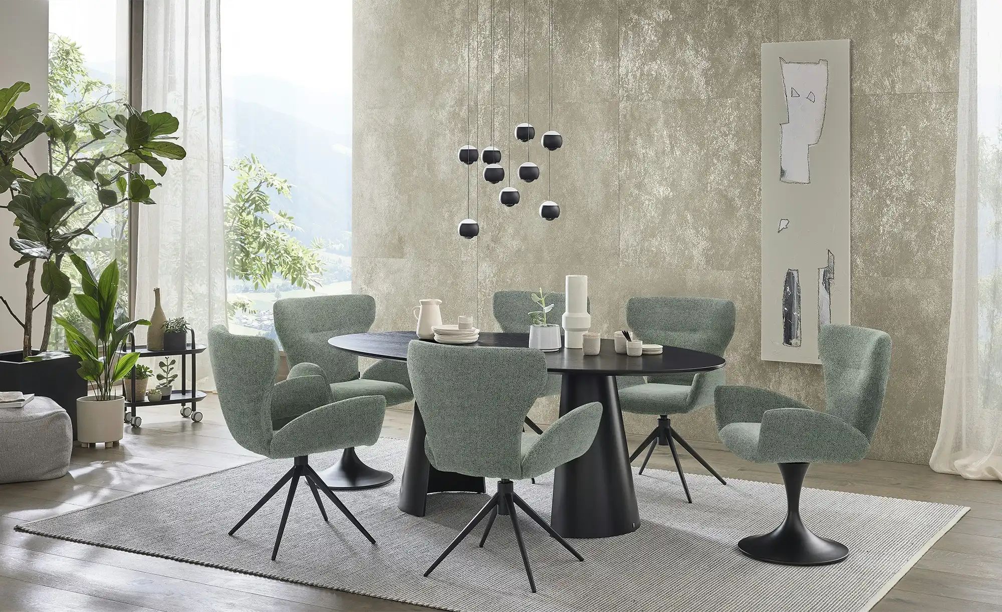 Musterring Esszimmerstuhl  JustB! SP150 ¦ blau ¦ Maße (cm): B: 65 H: 91 T: günstig online kaufen