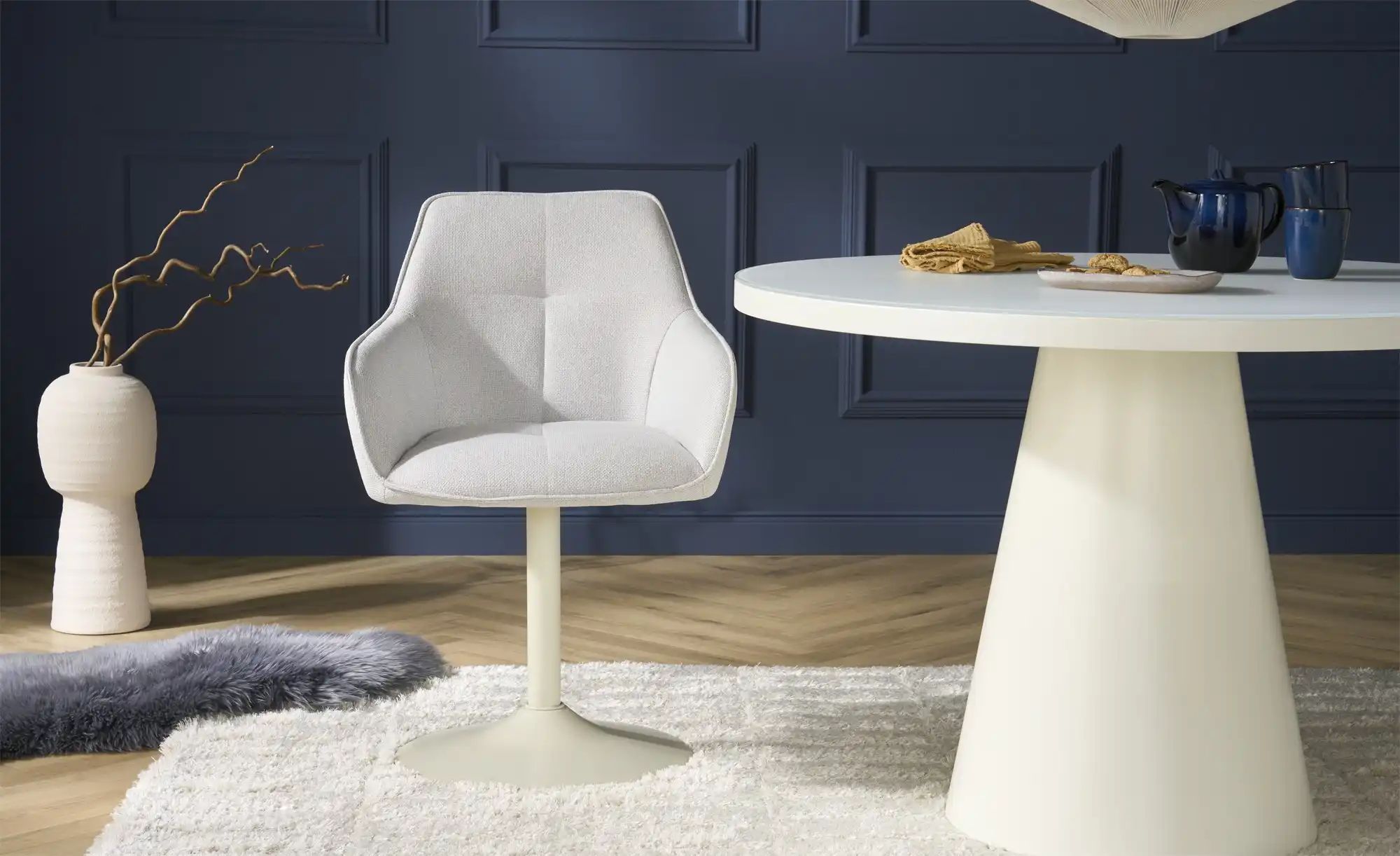 Armlehnstuhl  Pascal ¦ Maße (cm): B: 57 H: 85 T: 57.0 Stühle > Polsterstühl günstig online kaufen