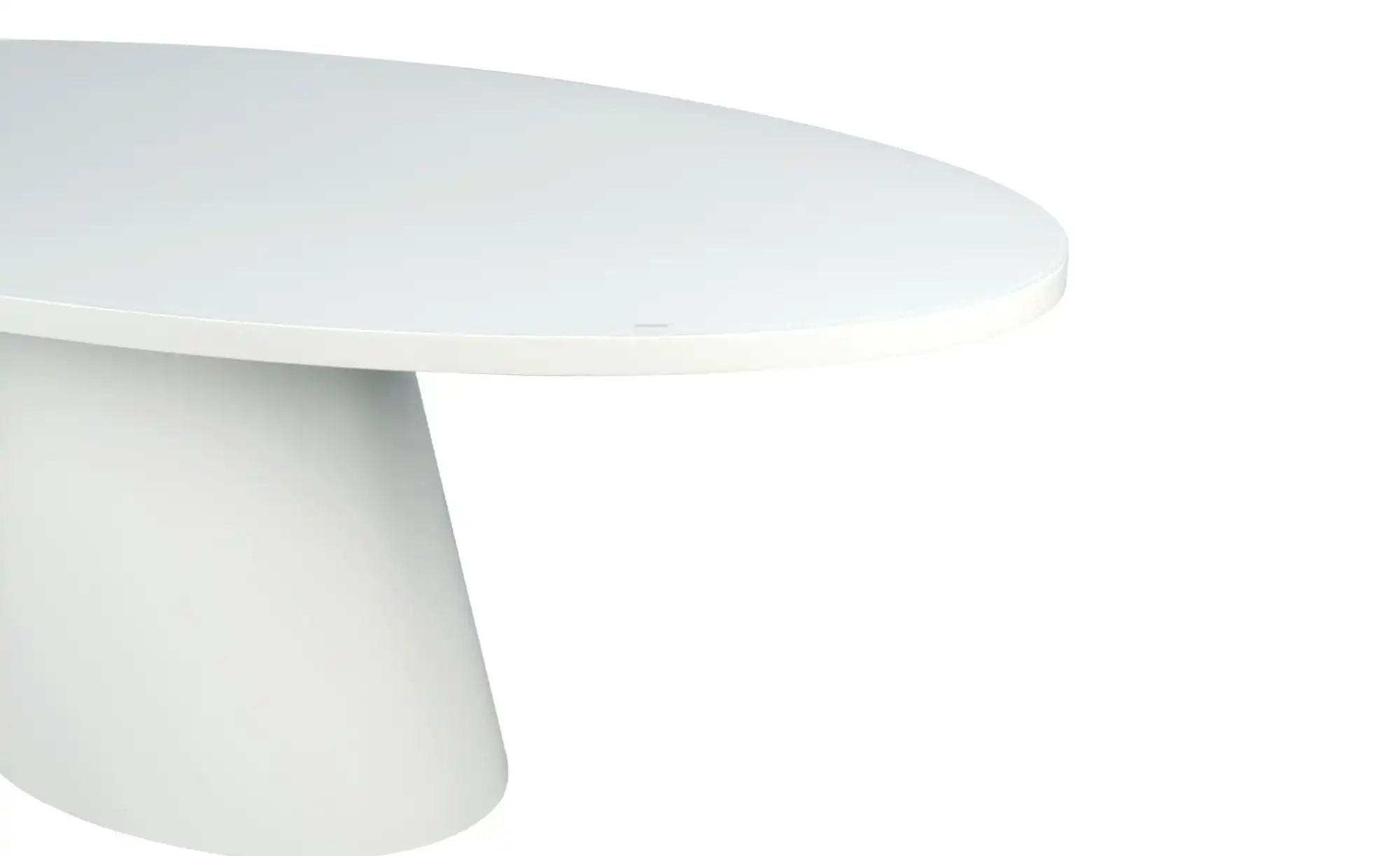 Esstisch mit Glastischplatte Reflection ¦ weiß ¦ Maße (cm): B: 100 H: 76 Ti günstig online kaufen