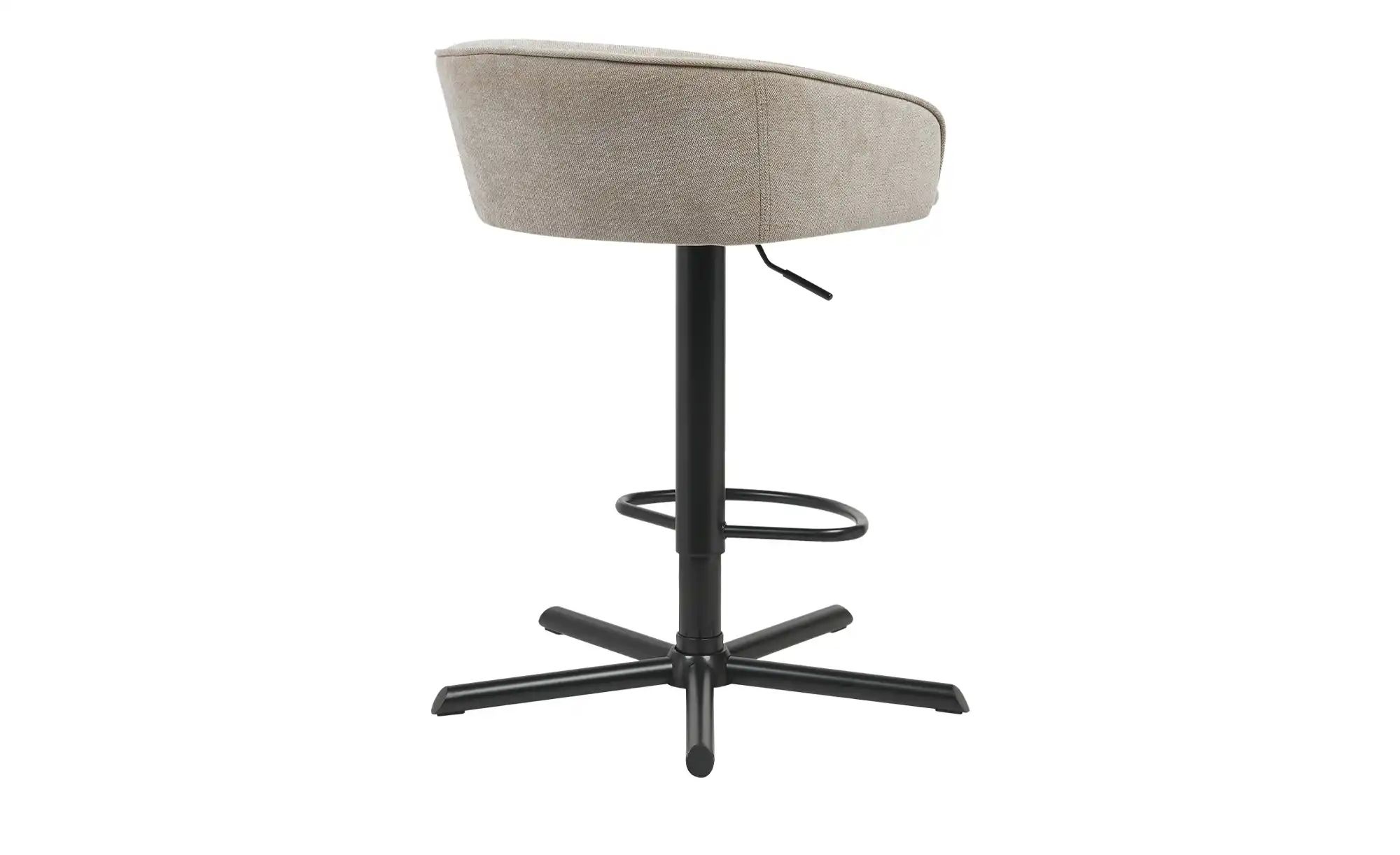 Thumbnail - uno Barstuhl  Hugo ¦ beige ¦ Maße (cm): B: 59 H: 93 T: 59.0 Polstermöbel > Hocker > Barhocker - Höffner