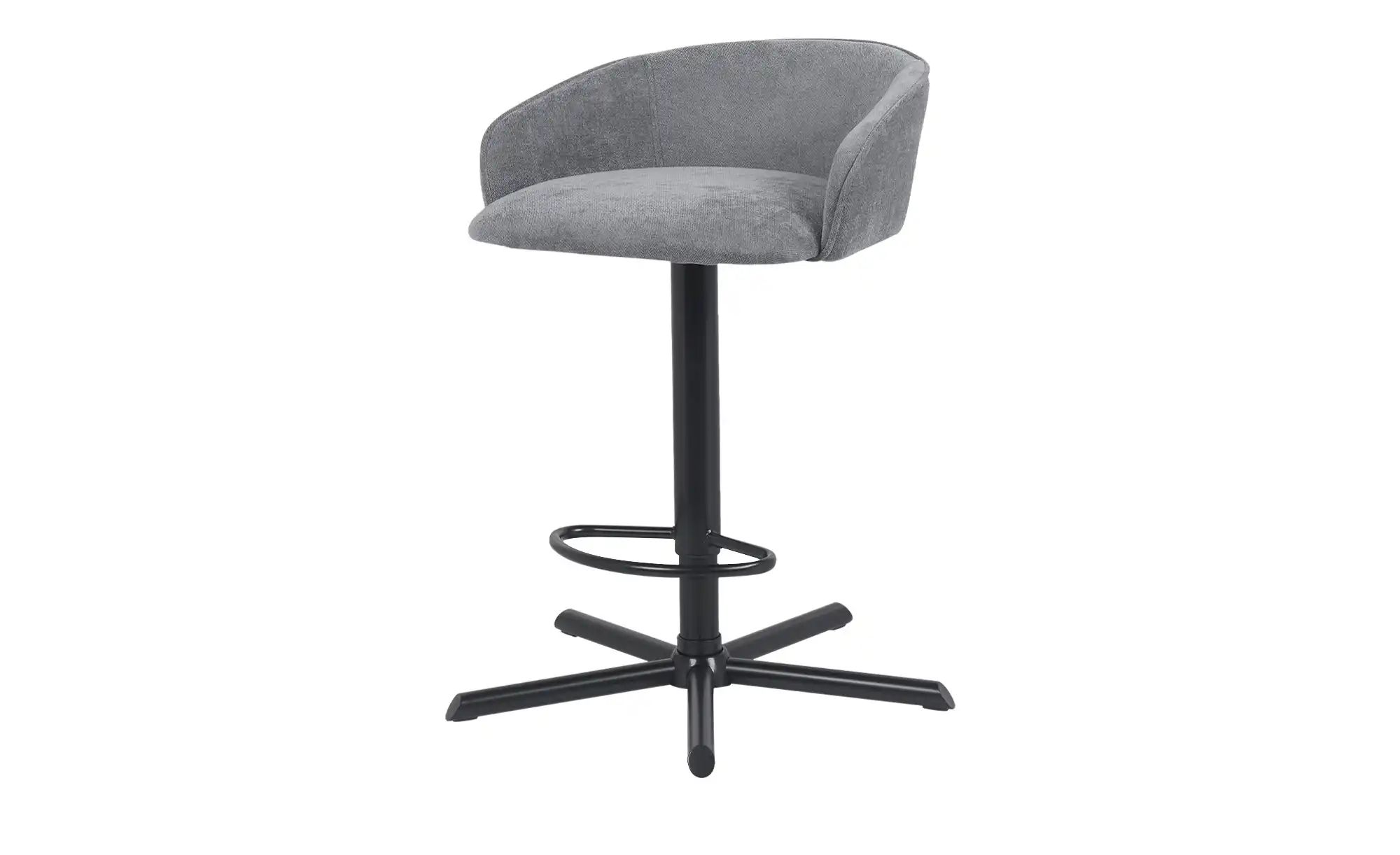 uno Barstuhl  Hugo ¦ grau ¦ Maße (cm): B: 59 H: 93 T: 59.0 Polstermöbel > H günstig online kaufen