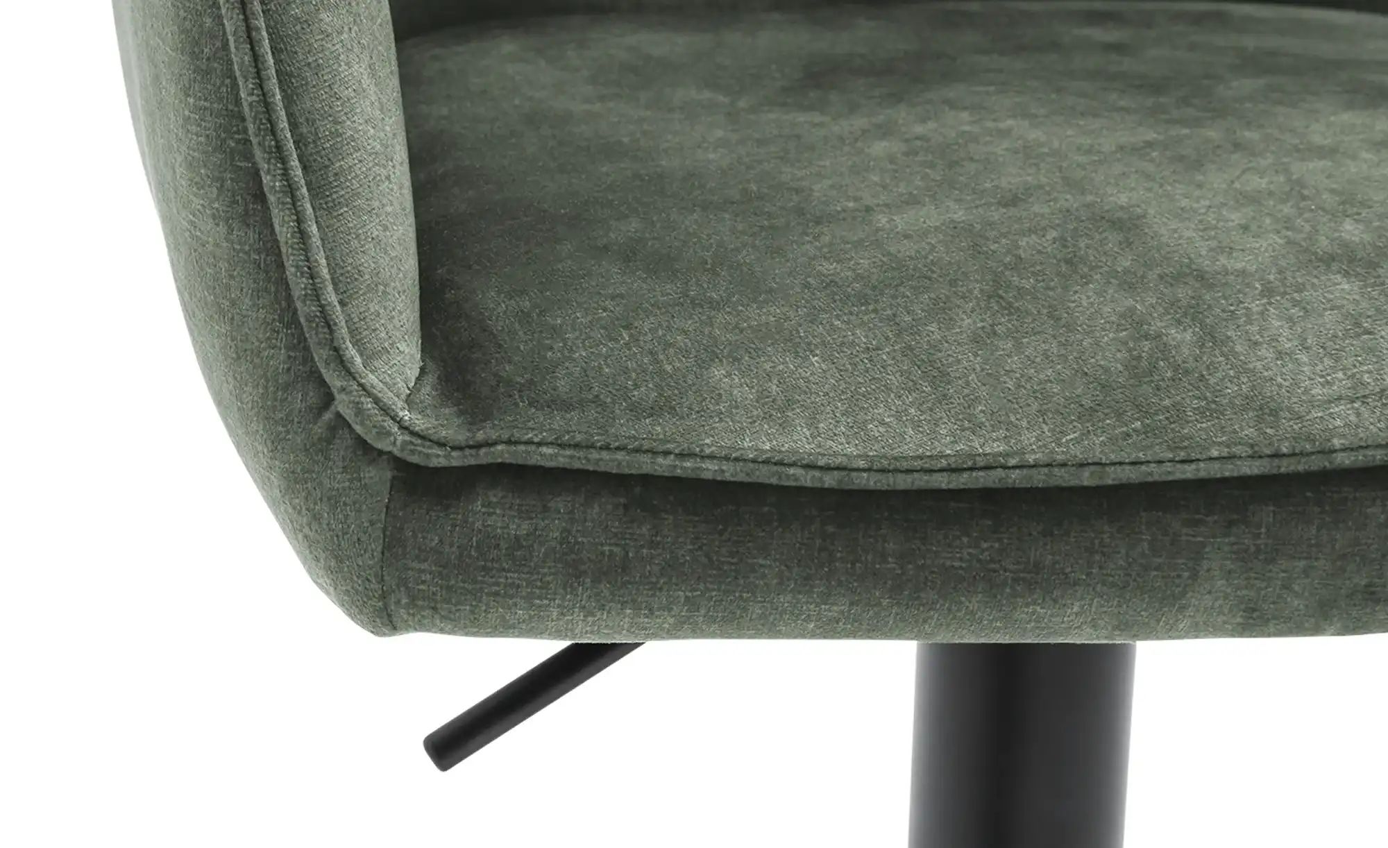 Thumbnail - uno Barstuhl  Ramina ¦ grün ¦ Maße (cm): B: 52 T: 51.0 Polstermöbel > Hocker > Barhocker - Höffner