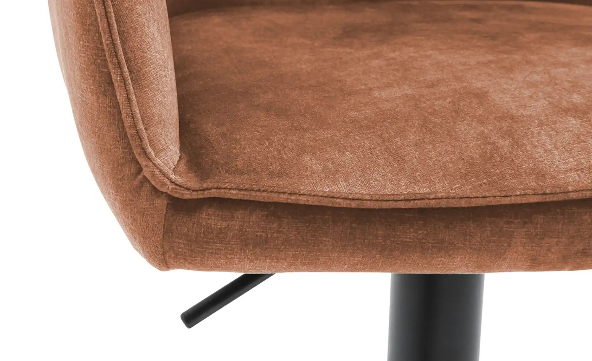 Thumbnail - uno Barstuhl  Ramina ¦ rot ¦ Maße (cm): B: 52 T: 51.0 Polstermöbel > Hocker > Barhocker - Höffner