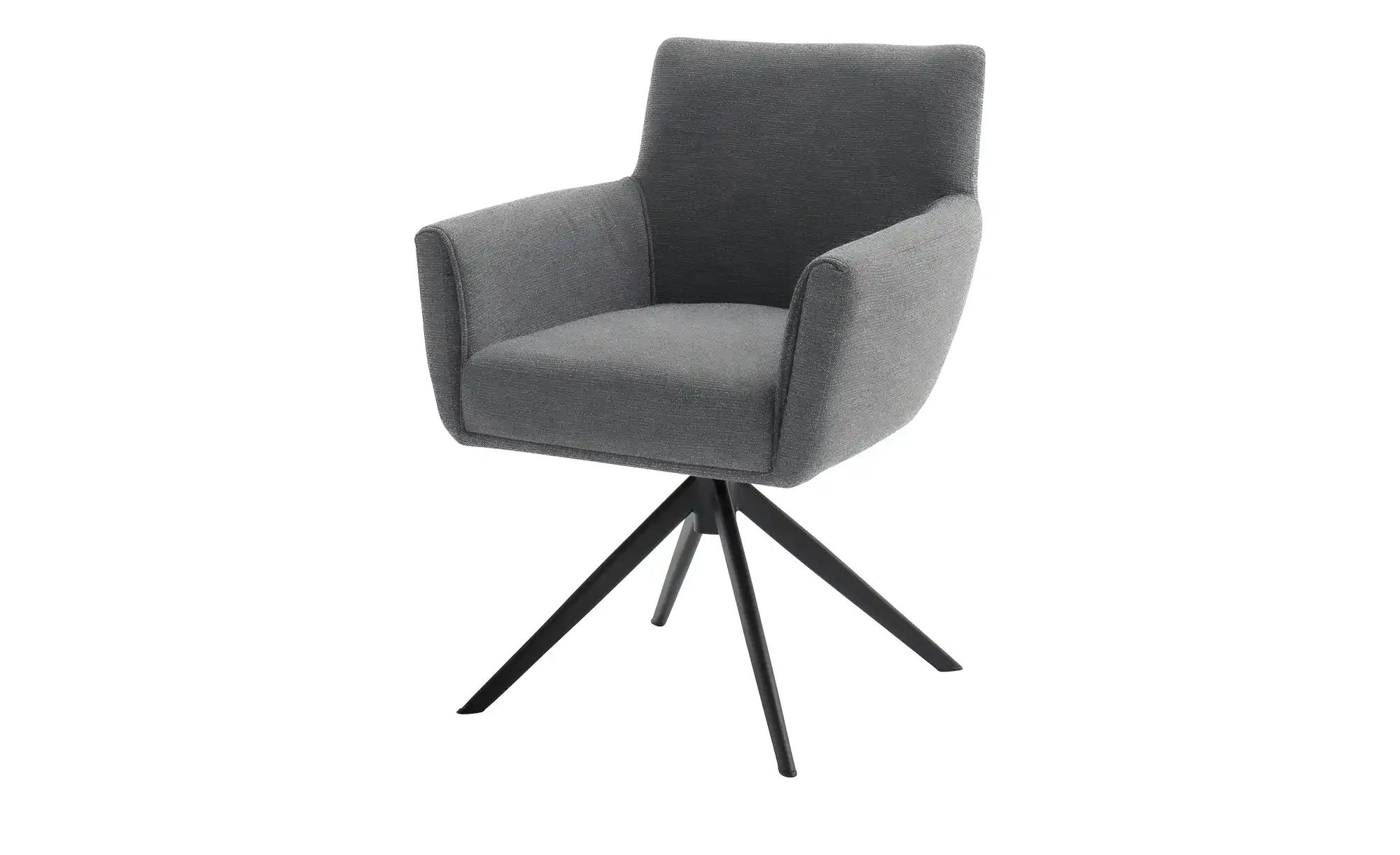 Esszimmerstuhl  Nelson ¦ grau ¦ Maße (cm): B: 66 H: 84 T: 66.0 Stühle > Ess günstig online kaufen