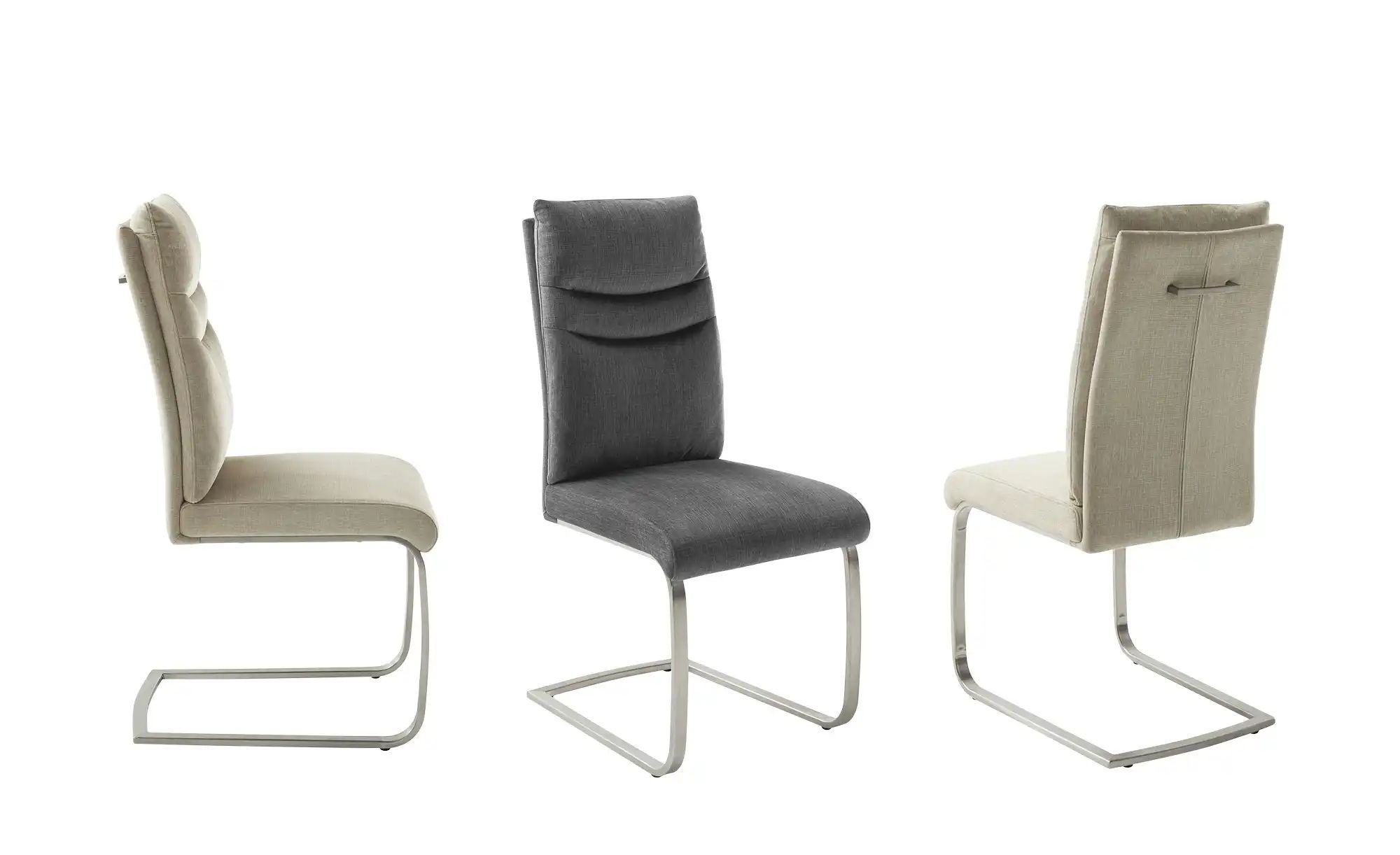 Freischwinger  Ibiza ¦ creme ¦ Maße (cm): B: 46 H: 105 T: 62.0 Stühle > Küc günstig online kaufen