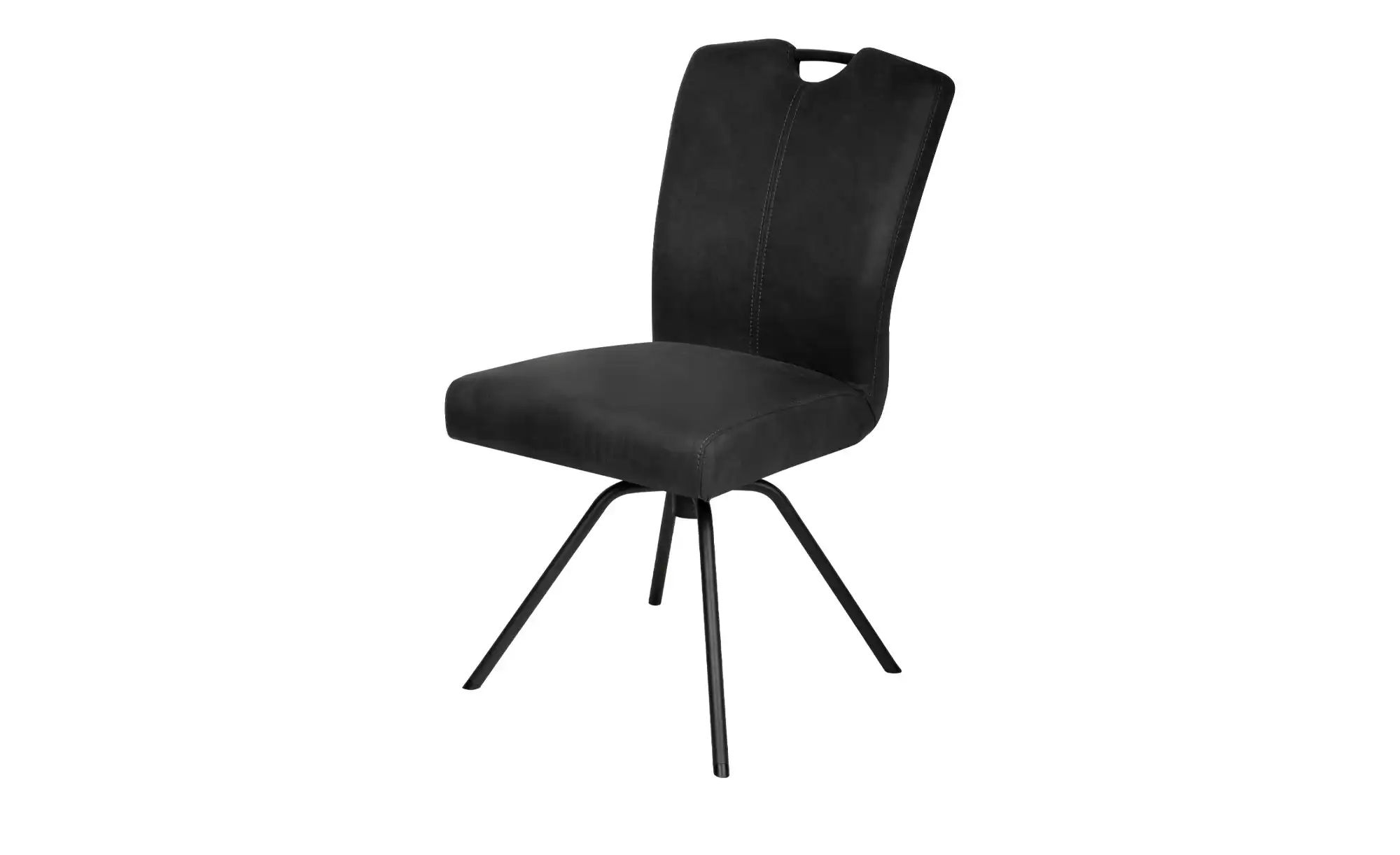 Gray & Jones Esszimmerstuhl  Cap Ferrat 2 ¦ schwarz ¦ Maße (cm): B: 45,5 H: günstig online kaufen