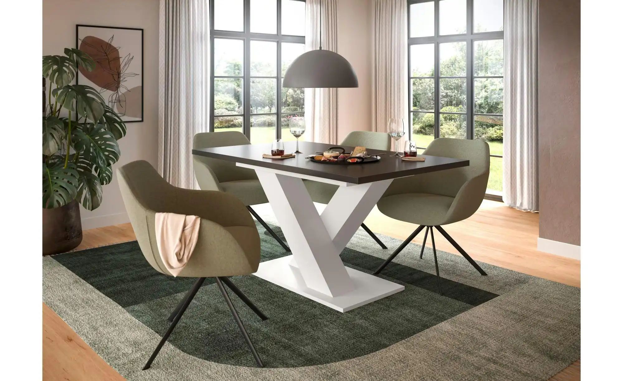 Esstisch ausziehbar  Moritz ¦ grau ¦ Maße (cm): B: 150 H: 76 Tische > Essti günstig online kaufen