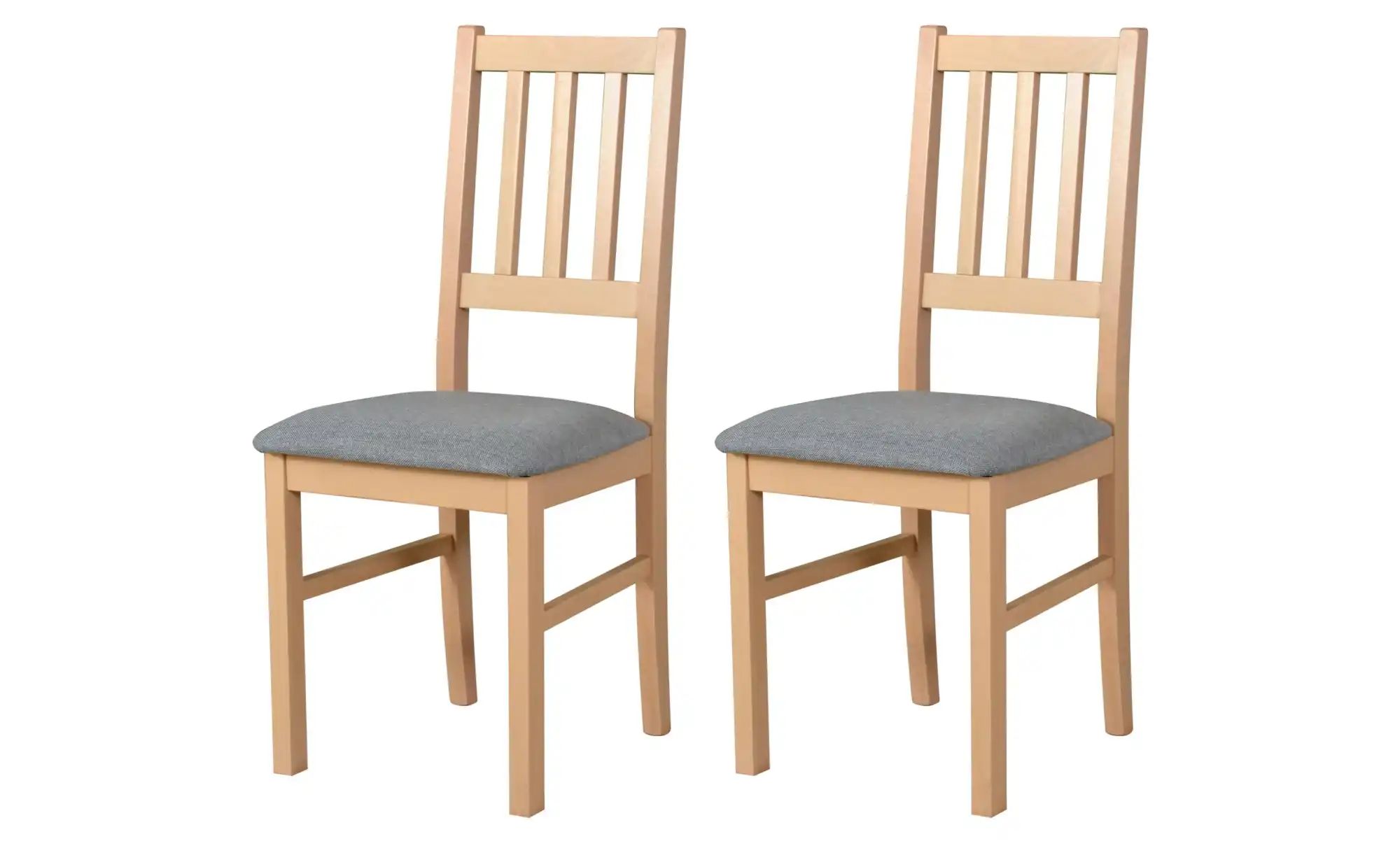 Esszimmerstuhl 2er-Set   ¦ beige ¦ Maße (cm): B: 43 H: 94 Stühle > Küchenst günstig online kaufen