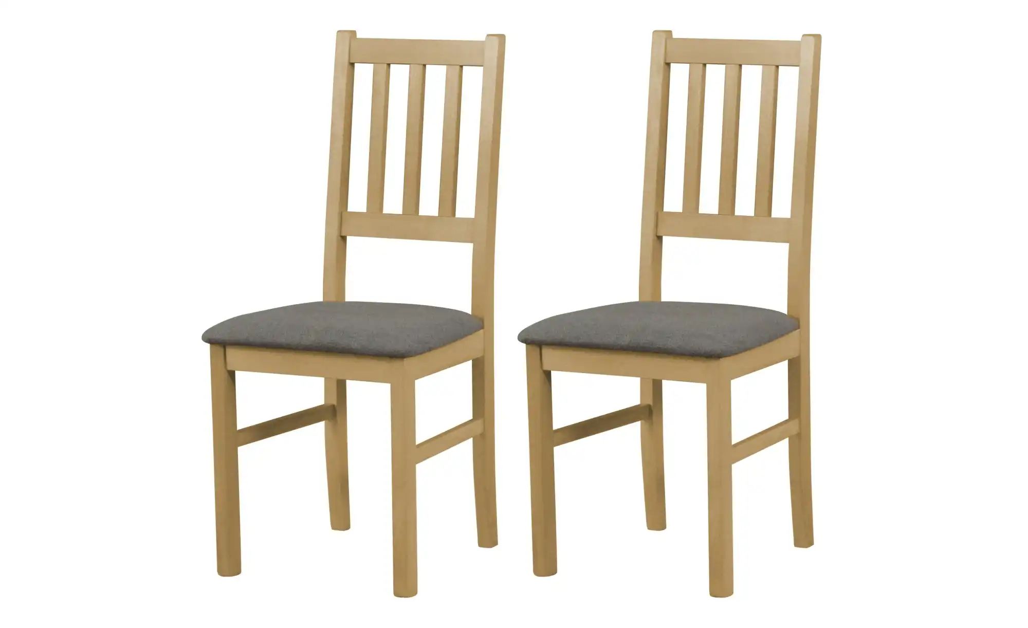 Esszimmerstuhl 2er-Set   ¦ gold ¦ Maße (cm): B: 43 H: 94 Stühle > Küchenstü günstig online kaufen