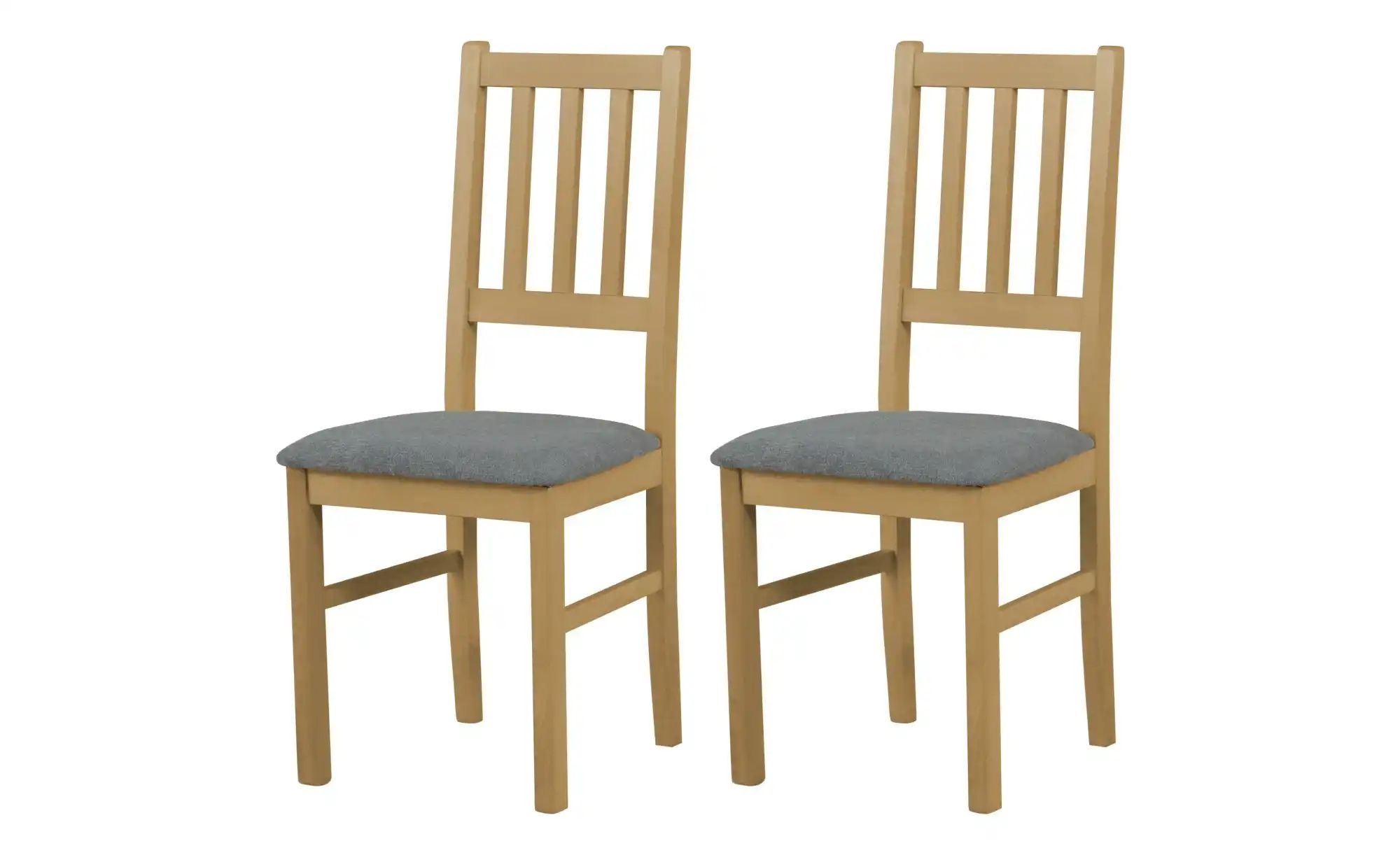 Esszimmerstuhl 2er-Set   ¦ gold ¦ Maße (cm): B: 43 H: 94 Stühle > Küchenstü günstig online kaufen