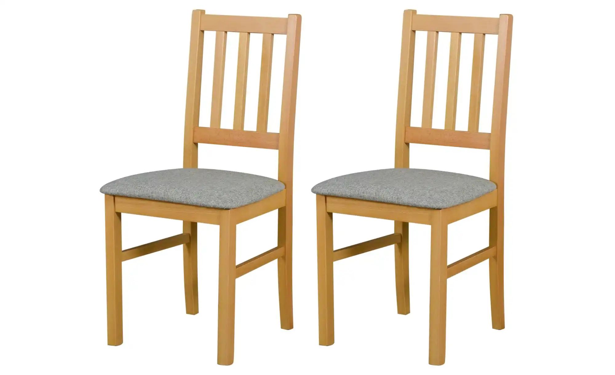 Esszimmerstuhl 2er-Set   ¦ gold ¦ Maße (cm): B: 43 H: 94 Stühle > Küchenstü günstig online kaufen