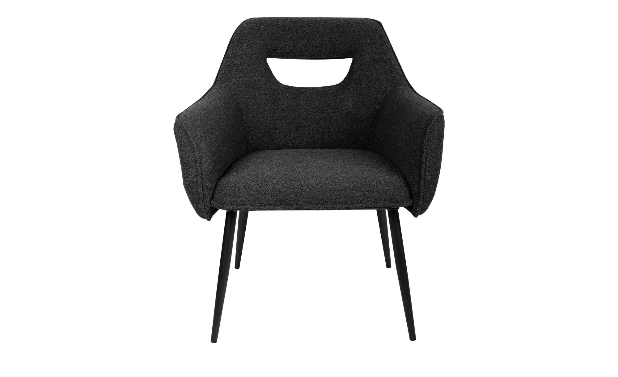 Thumbnail - uno Esszimmerstuhl Siggi ¦ schwarz ¦ Maße (cm): B: 72,5 H: 85 T: 72.5 Stühle > Esszimmerstühle > Esszimmerstühle mit Ar...