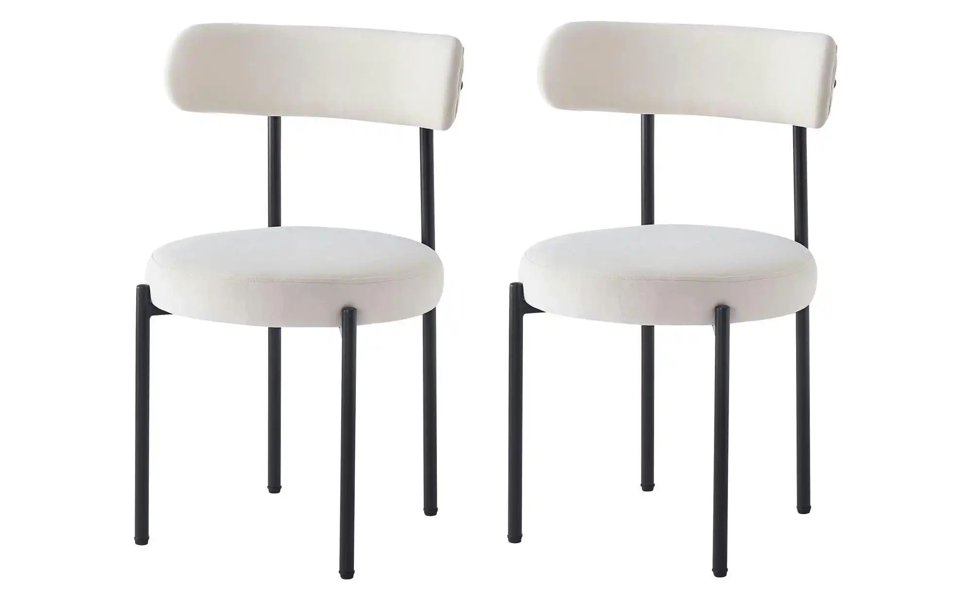 Stuhl 2er-Set  Lars ¦ beige ¦ Maße (cm): B: 47 H: 79 Stühle > Polsterstühle günstig online kaufen