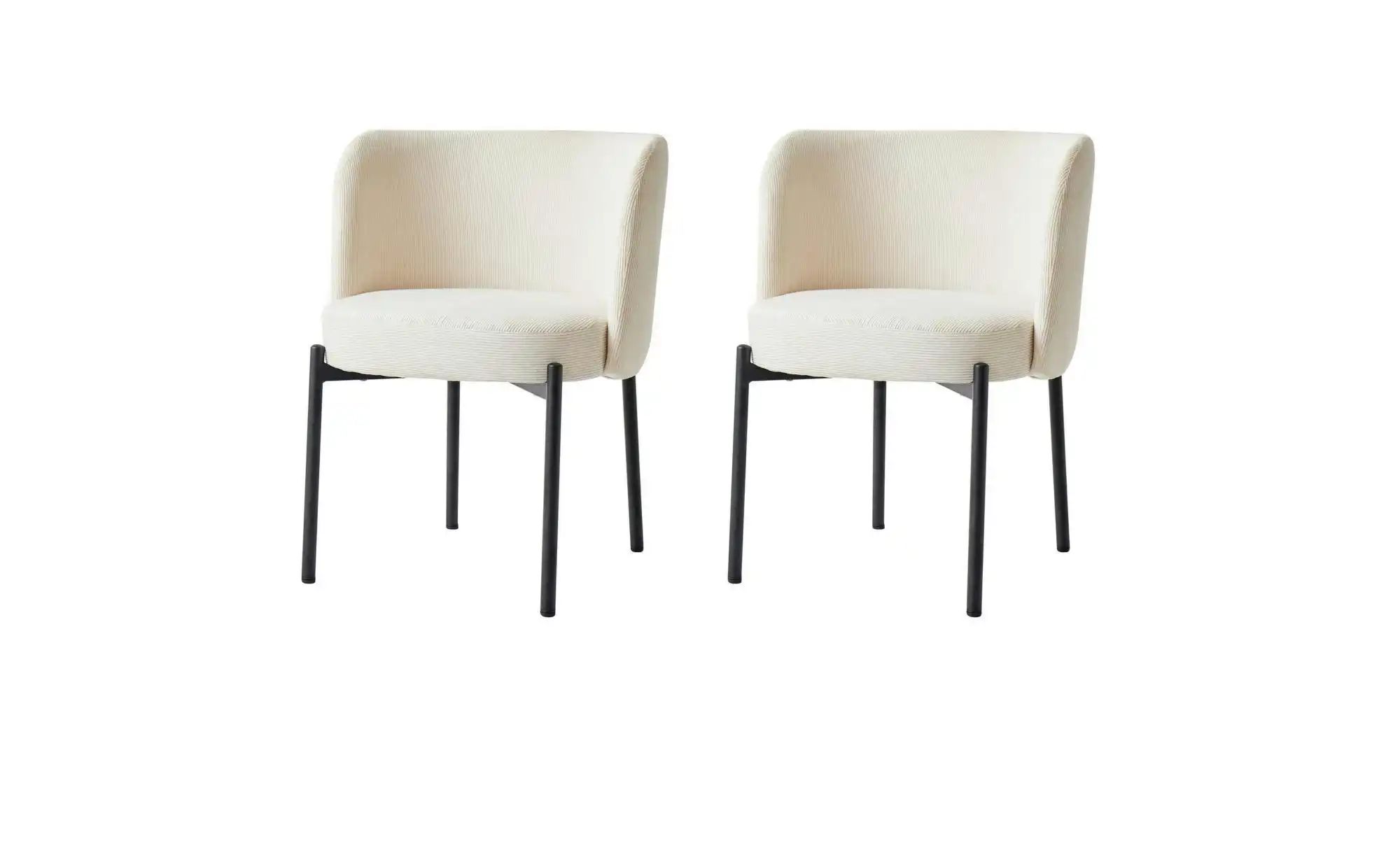 Stuhl 2er-Set  Grimstad ¦ beige ¦ Maße (cm): B: 50 H: 76 Stühle > Polsterst günstig online kaufen