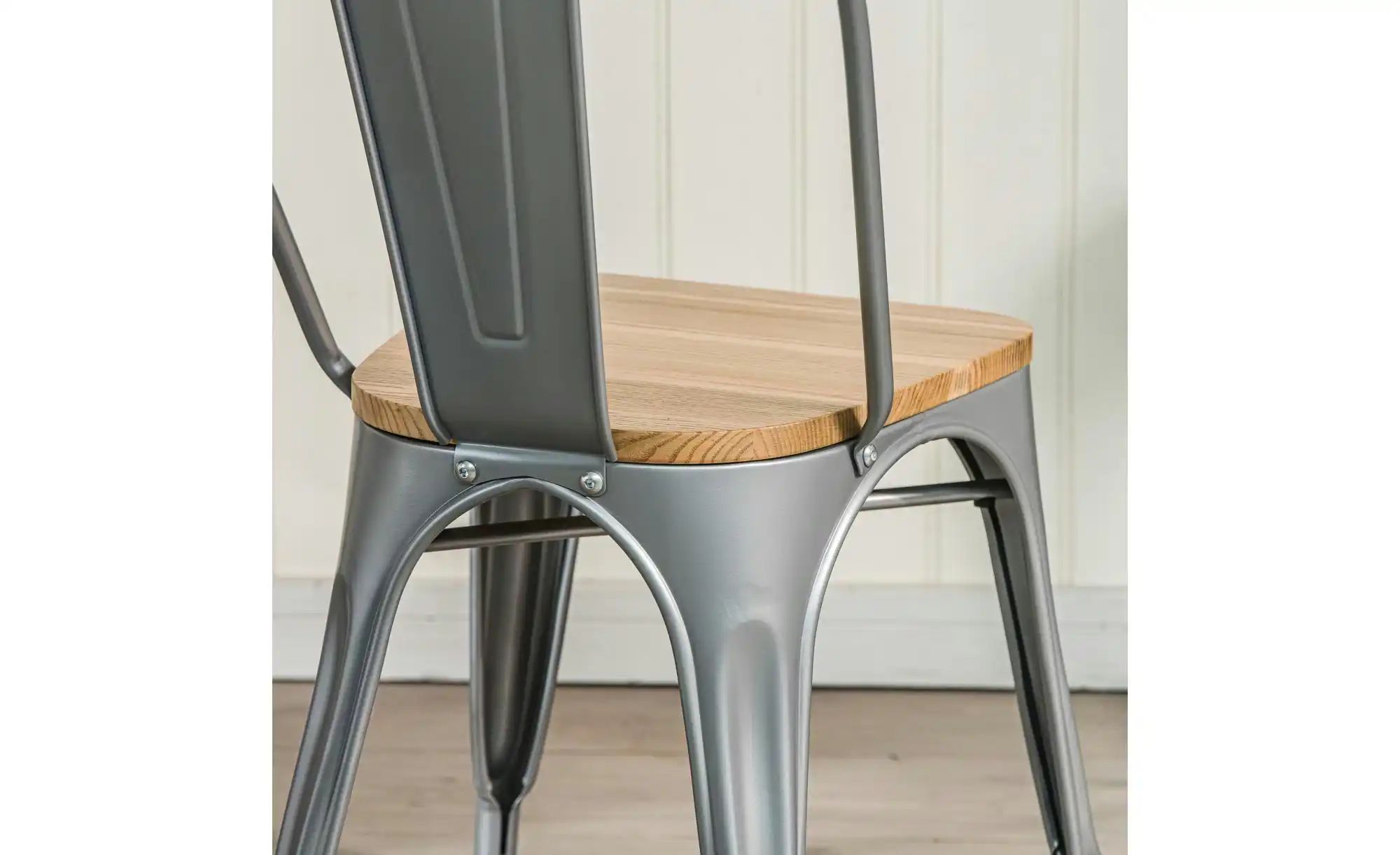 Stuhl 4er-Set  Nash ¦ grau ¦ Maße (cm): B: 44 H: 82,5 Stühle > Esszimmerstü günstig online kaufen