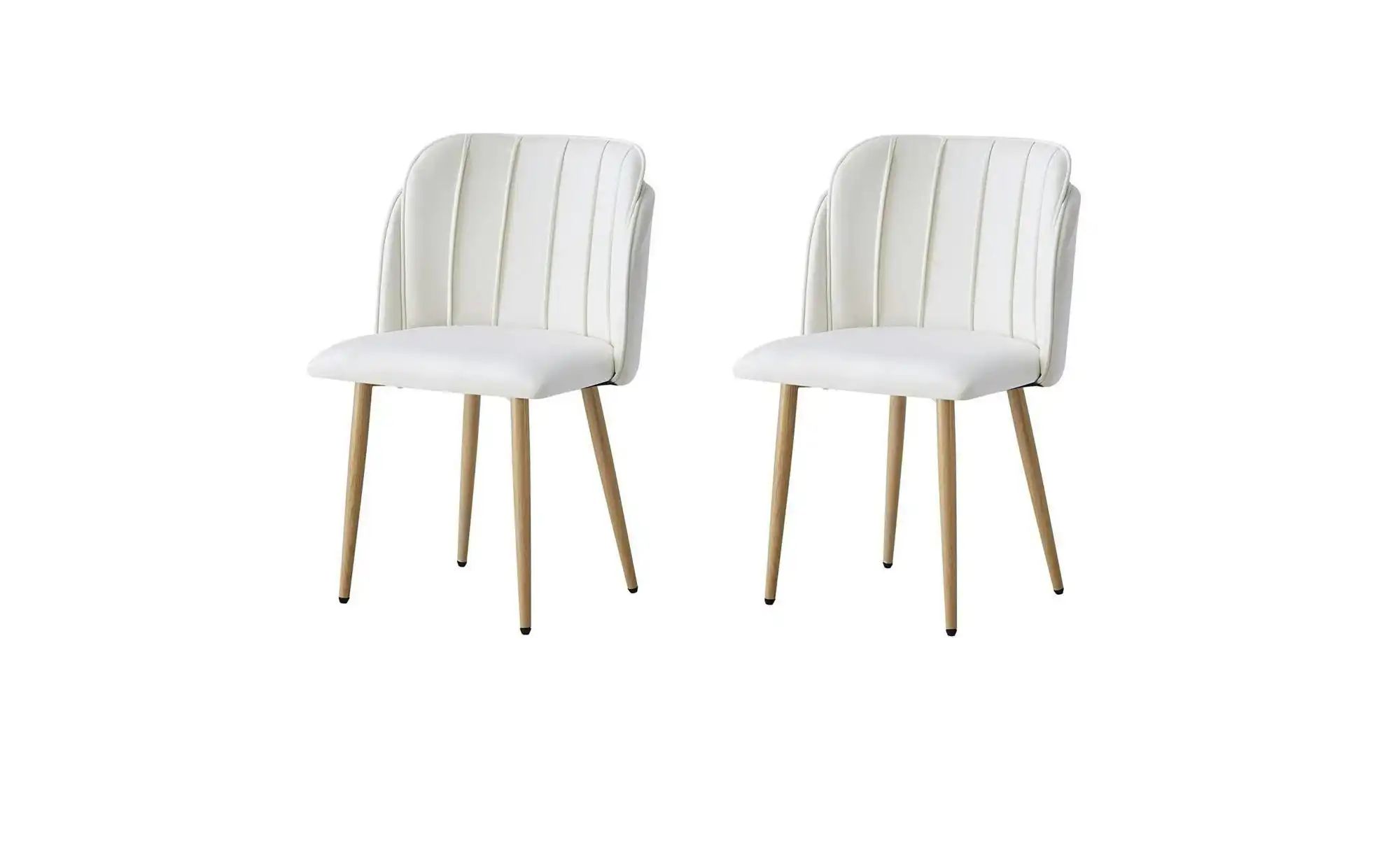 Stuhl 2er-Set  Nora ¦ beige ¦ Maße (cm): B: 51 H: 85 Stühle > Polsterstühle günstig online kaufen