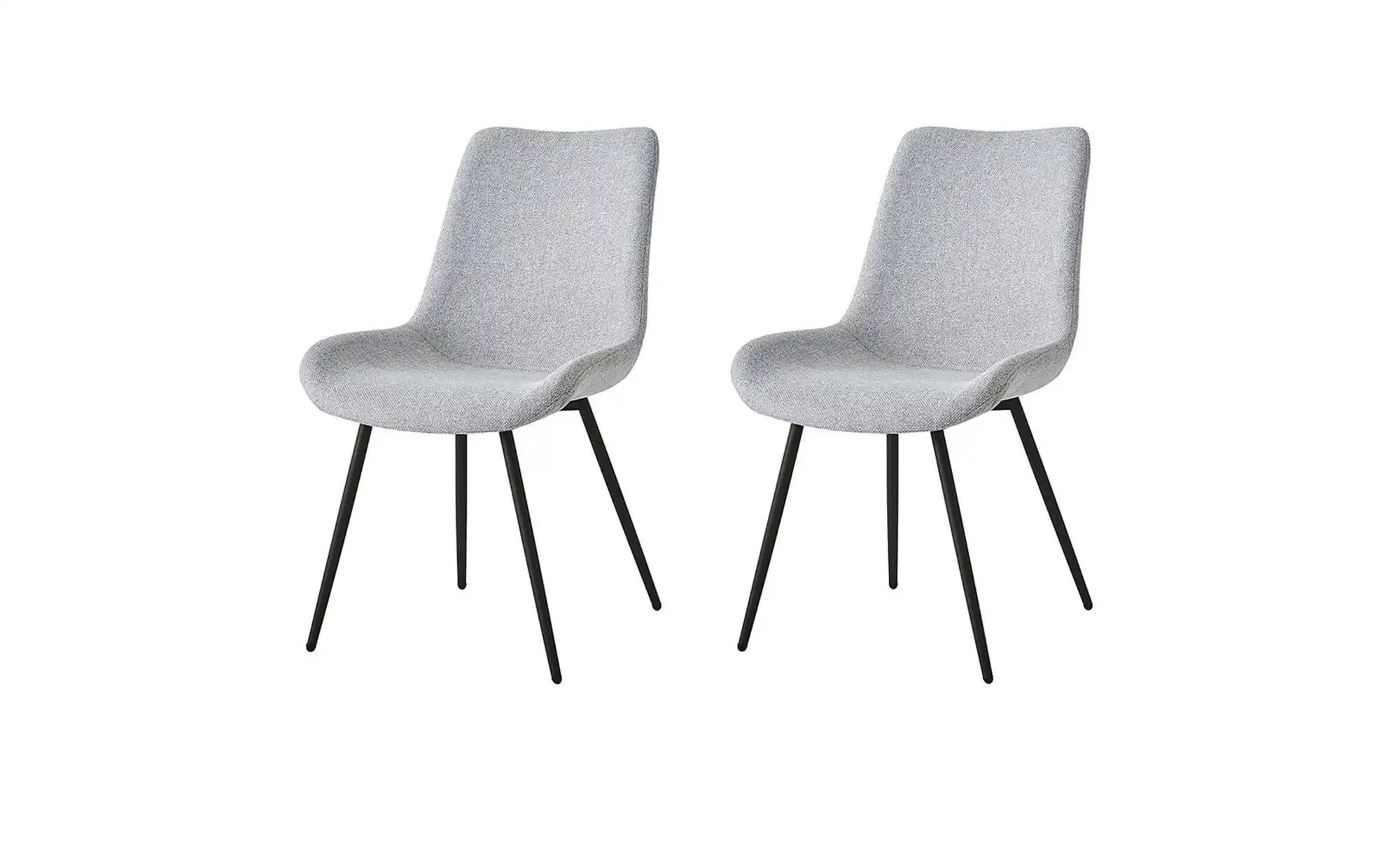 Stuhl 2er-Set  Koge ¦ weiß ¦ Maße (cm): B: 54 H: 84 Stühle > Polsterstühle günstig online kaufen