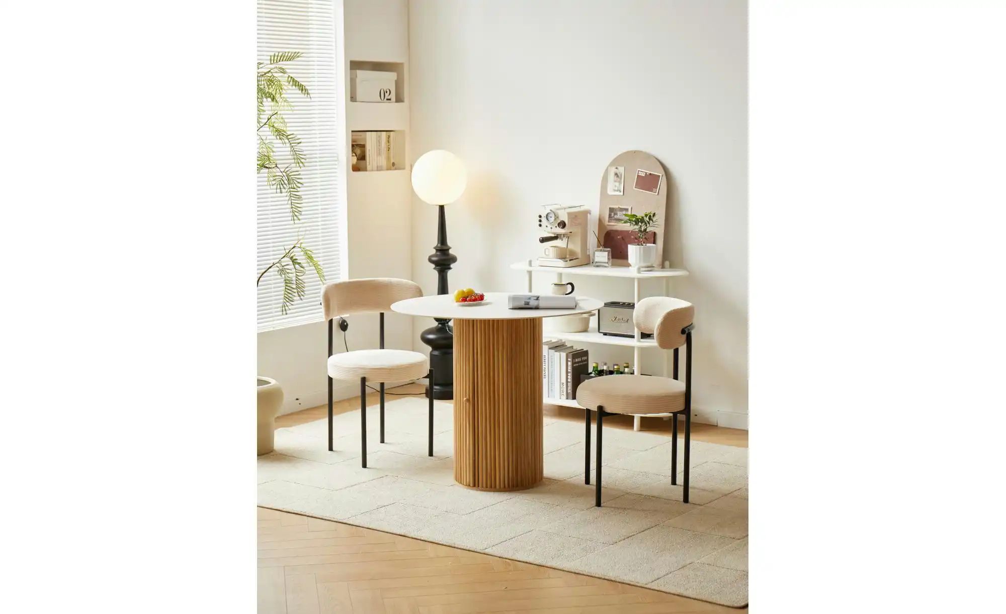 Stuhl 2er-Set  Lars ¦ beige ¦ Maße (cm): B: 47 H: 79 Stühle > Polsterstühle günstig online kaufen